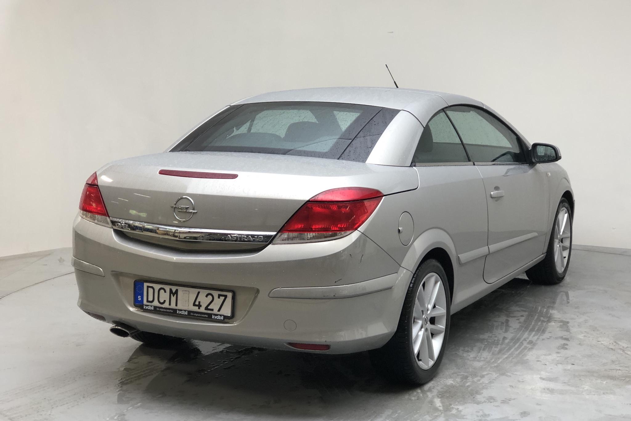 Opel Astra 1.8 TwinTop (140hk) - 75 750 km - Manual - gray - 2007