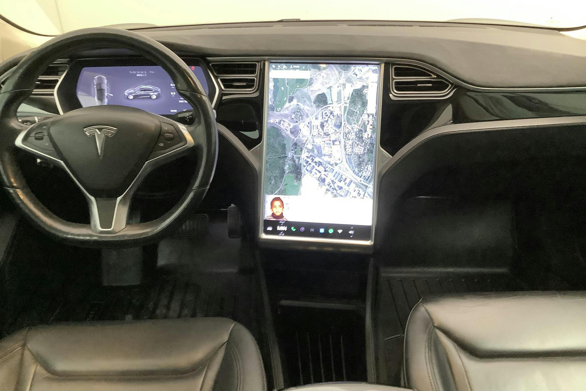 Tesla Model S 85D - 14 119 mil - Automat - grå - 2015