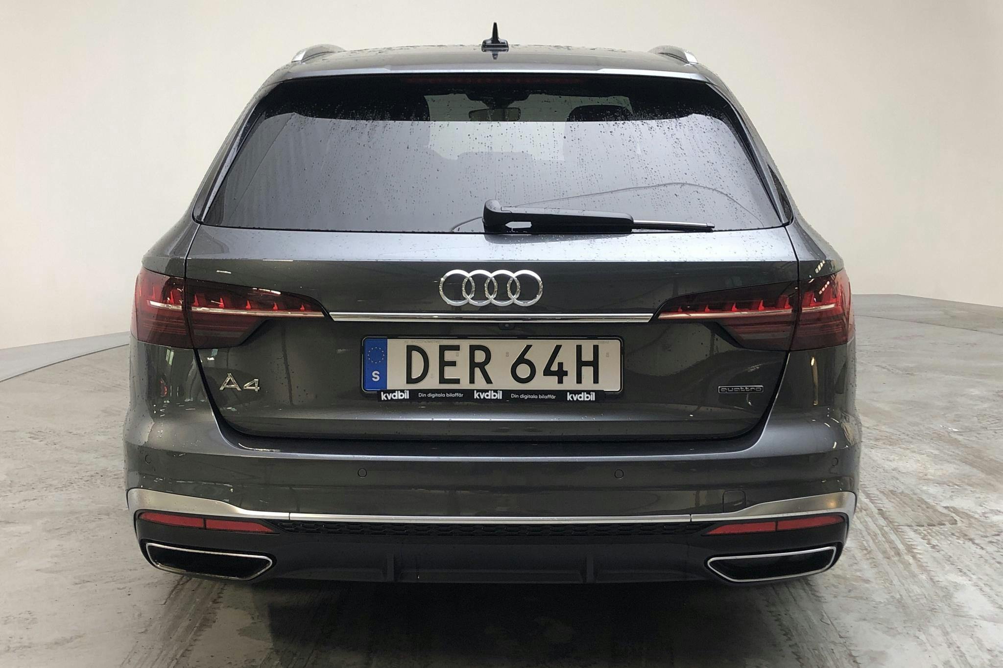 Audi A4 Avant 40 TDI quattro (204hk) - 8 418 mil - Automat - grå - 2021