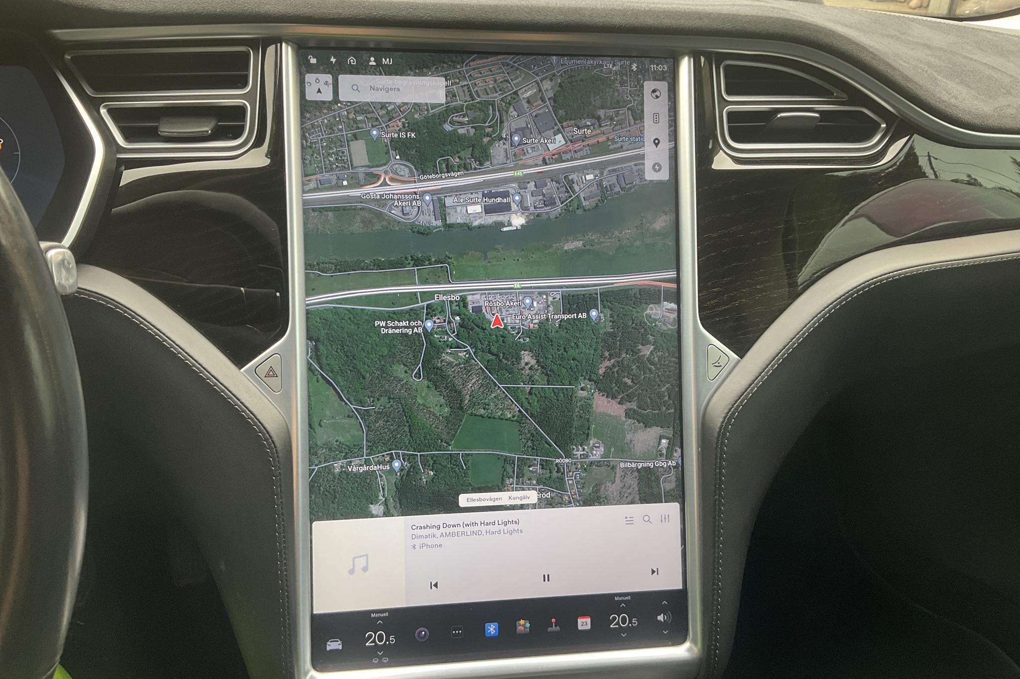 Tesla Model S 60 - 176 950 km - Automatic - black - 2016