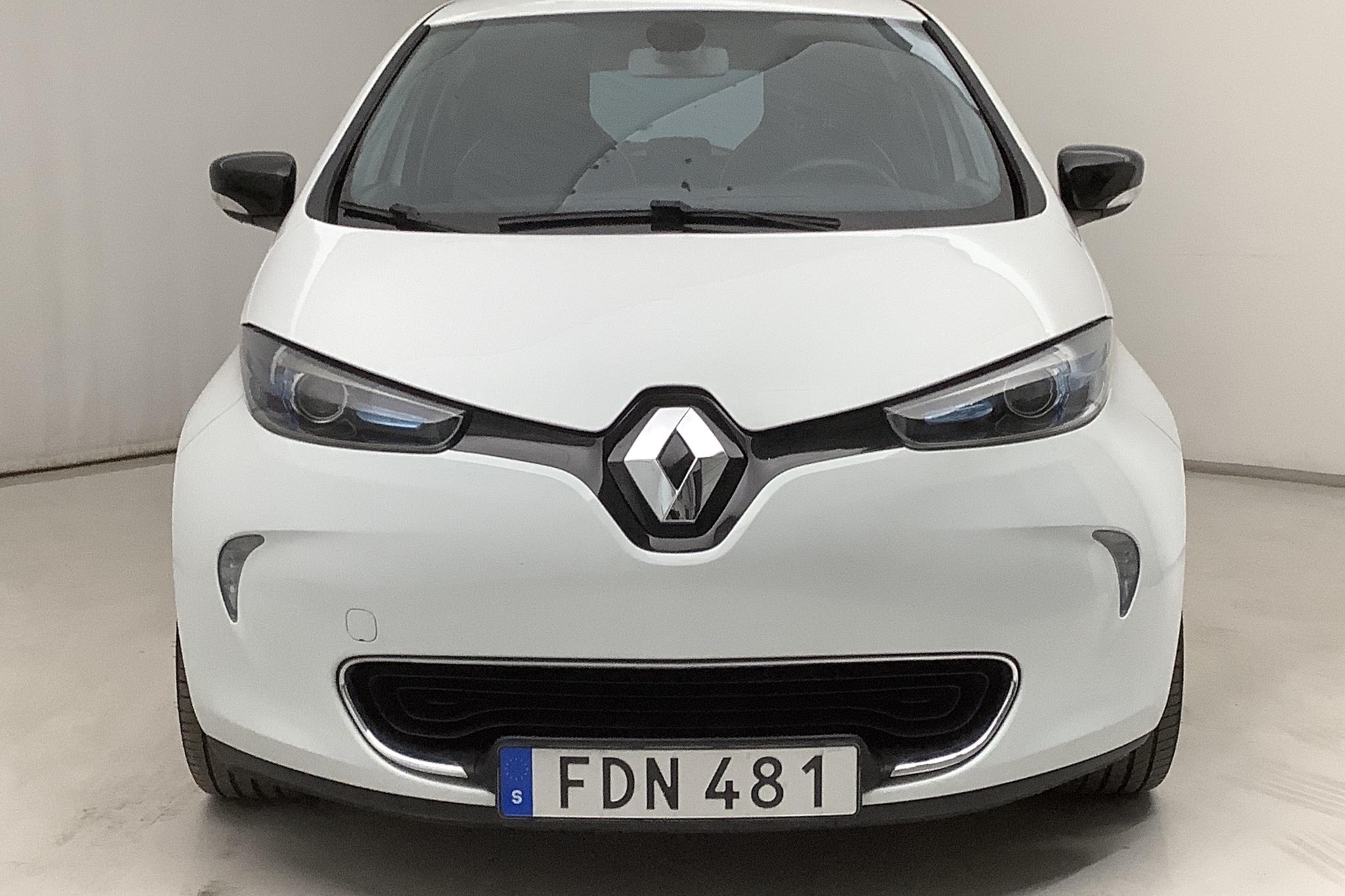 Renault Zoe 22 kWh R88 (88hk) - 28 930 km - Automatic - white - 2015