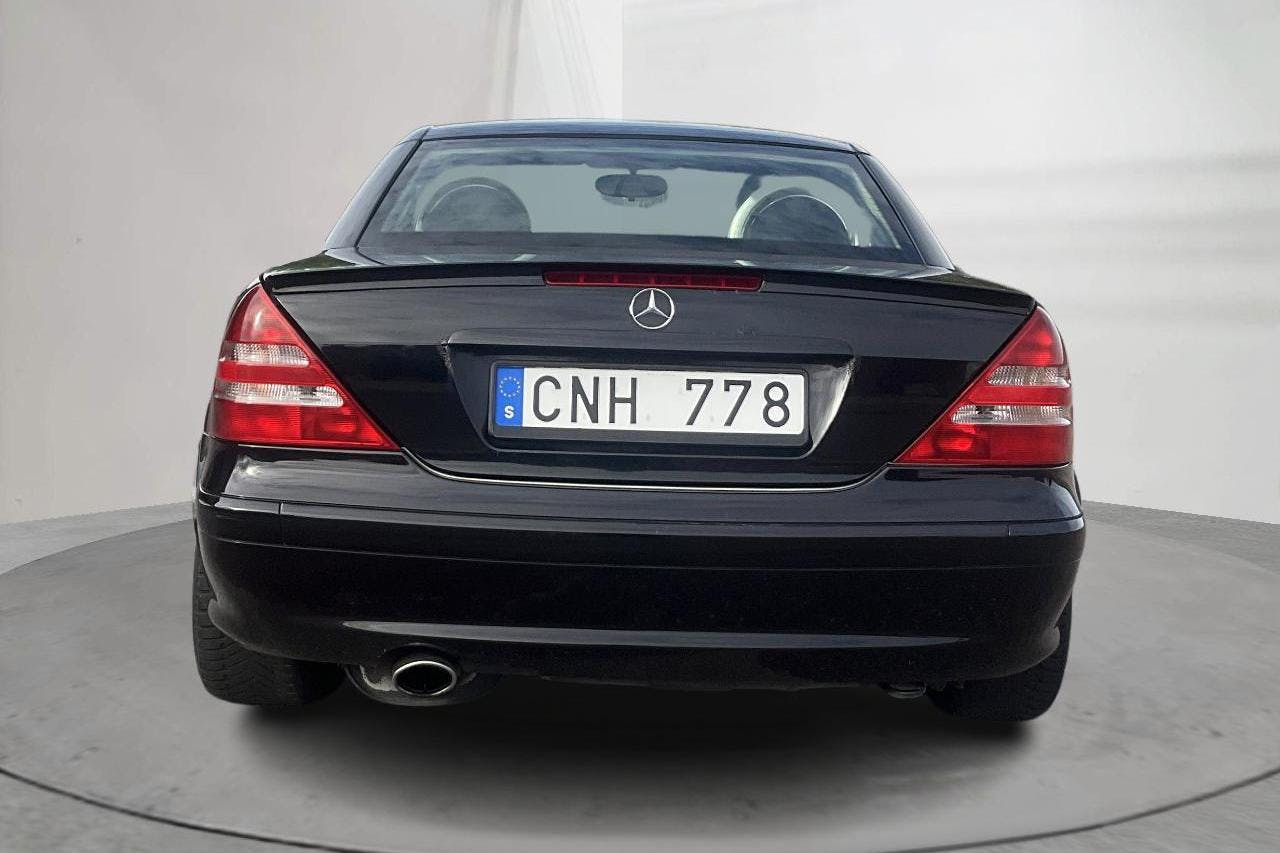 Mercedes SLK 230 Kompressor R170 (197hk) - 14 065 mil - Automat - svart - 2003