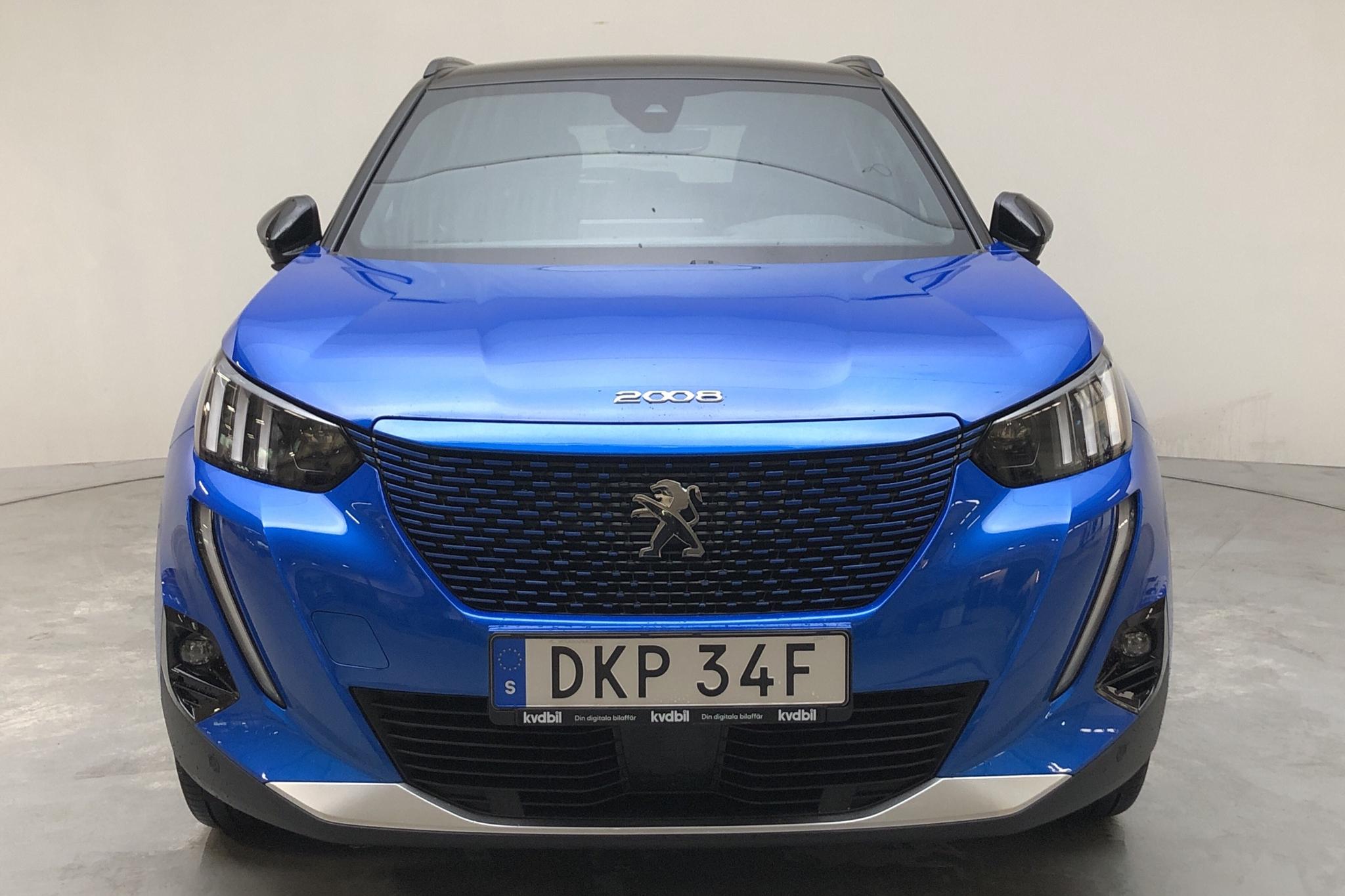 Peugeot e-2008 50 kWh (136hk) - 14 200 km - Automatic - blue - 2022