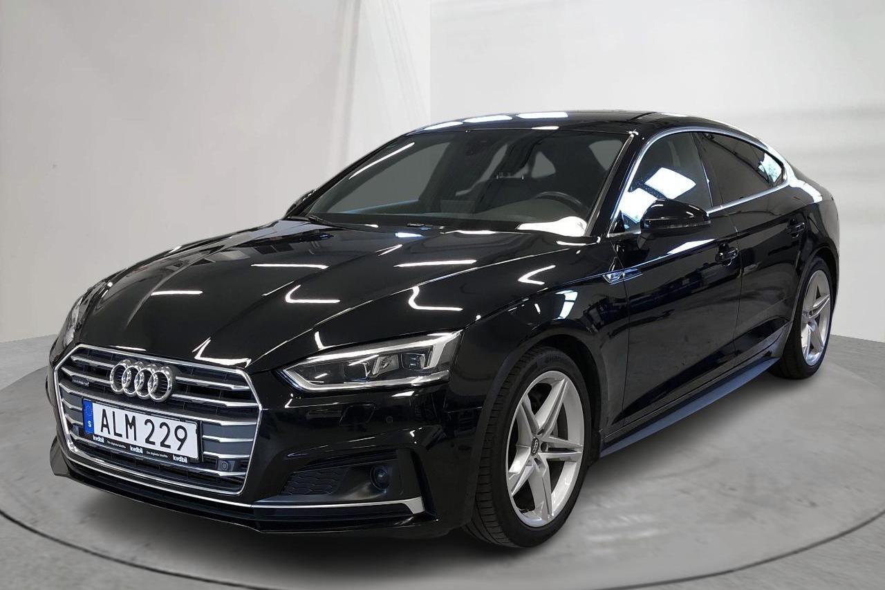 Audi A5 2.0 TFSI Coupé quattro (252hk) - 92 930 km - Automatic - black - 2018