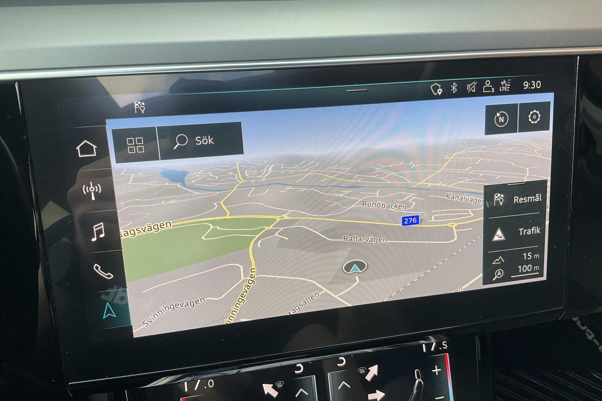 Audi e-tron 55 quattro 95 kWh (360hk) - 11 578 mil - Automat - silver - 2020