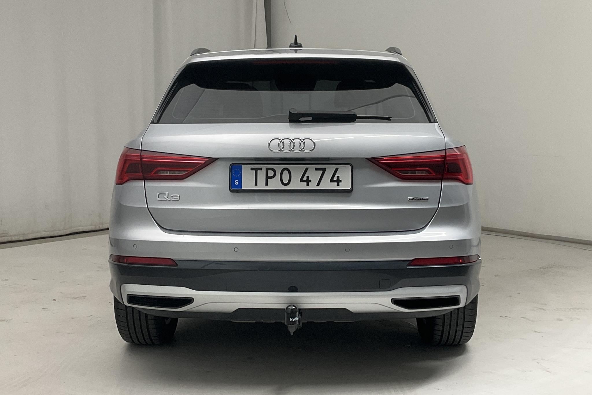 Audi Q3 40 TFSI quattro (190hk) - 35 900 km - Automatic - silver - 2020