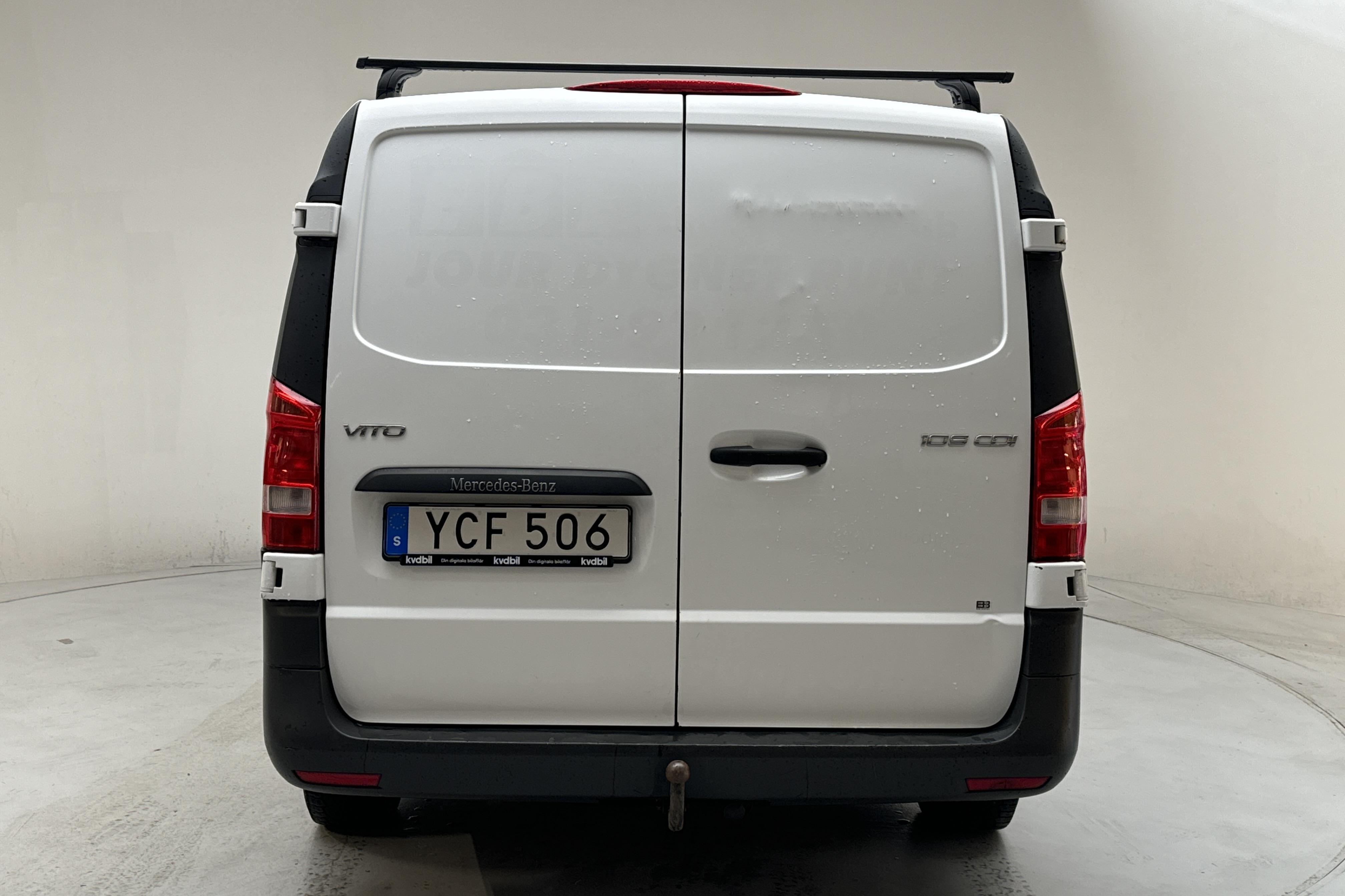 Mercedes Vito 109 CDI W640 (88hk) - 204 760 km - Käsitsi - valge - 2016