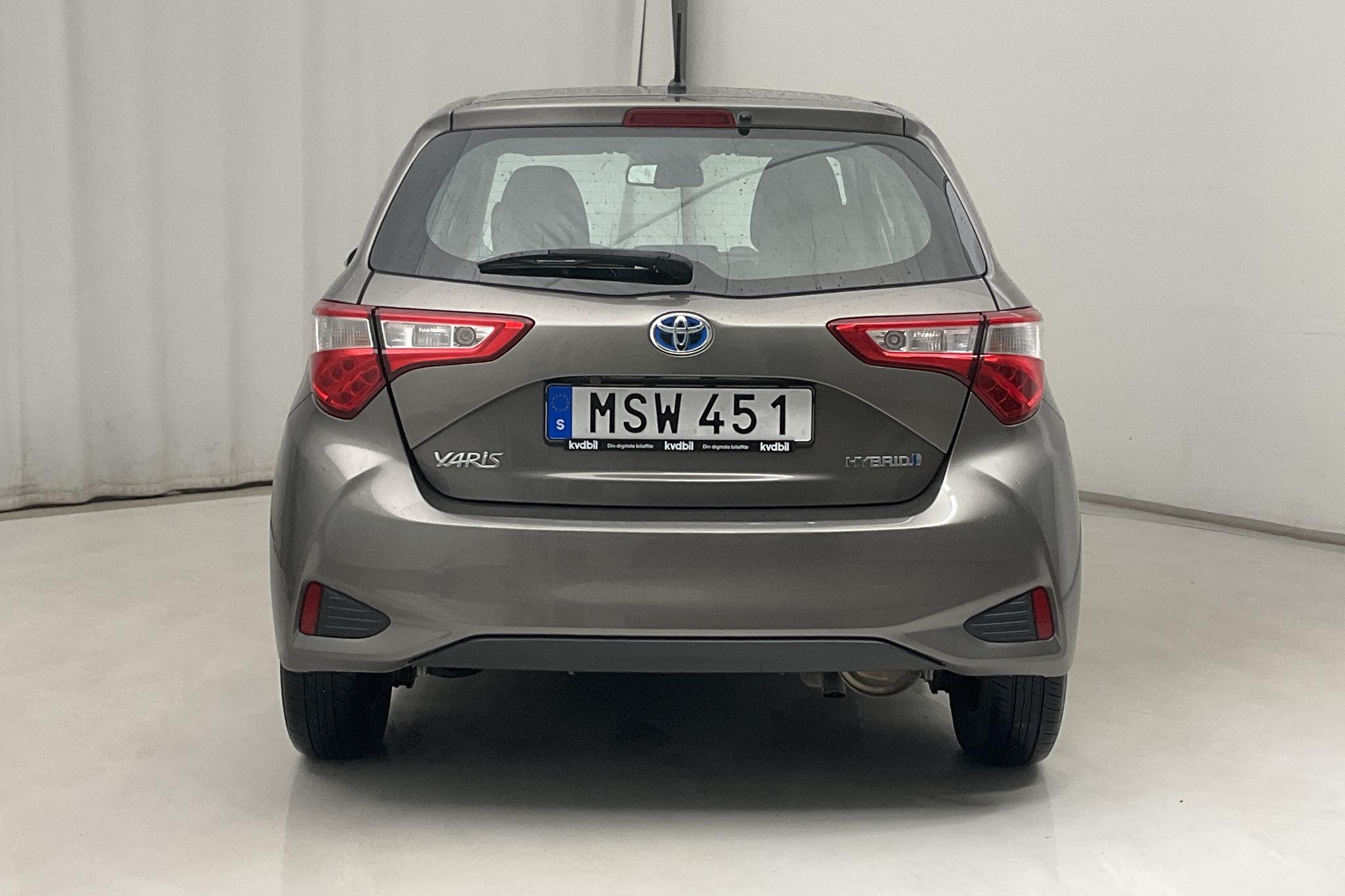 Toyota Yaris 1.5 Hybrid 5dr (101hk) - 58 400 km - Automatic - Dark Grey - 2018