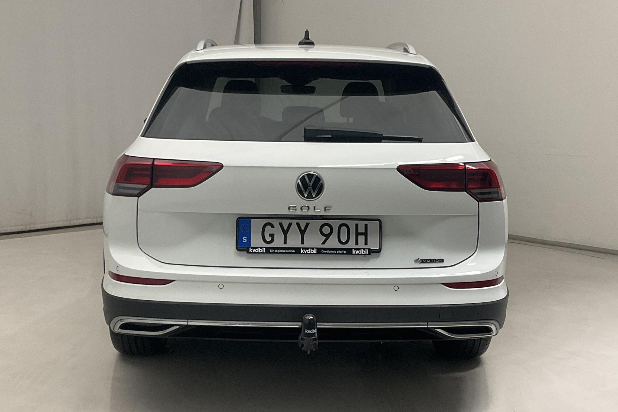 VW Golf Alltrack 2.0 TSI Sportscombi 4Motion (190hk) - 51 980 km - Automatic - white - 2022