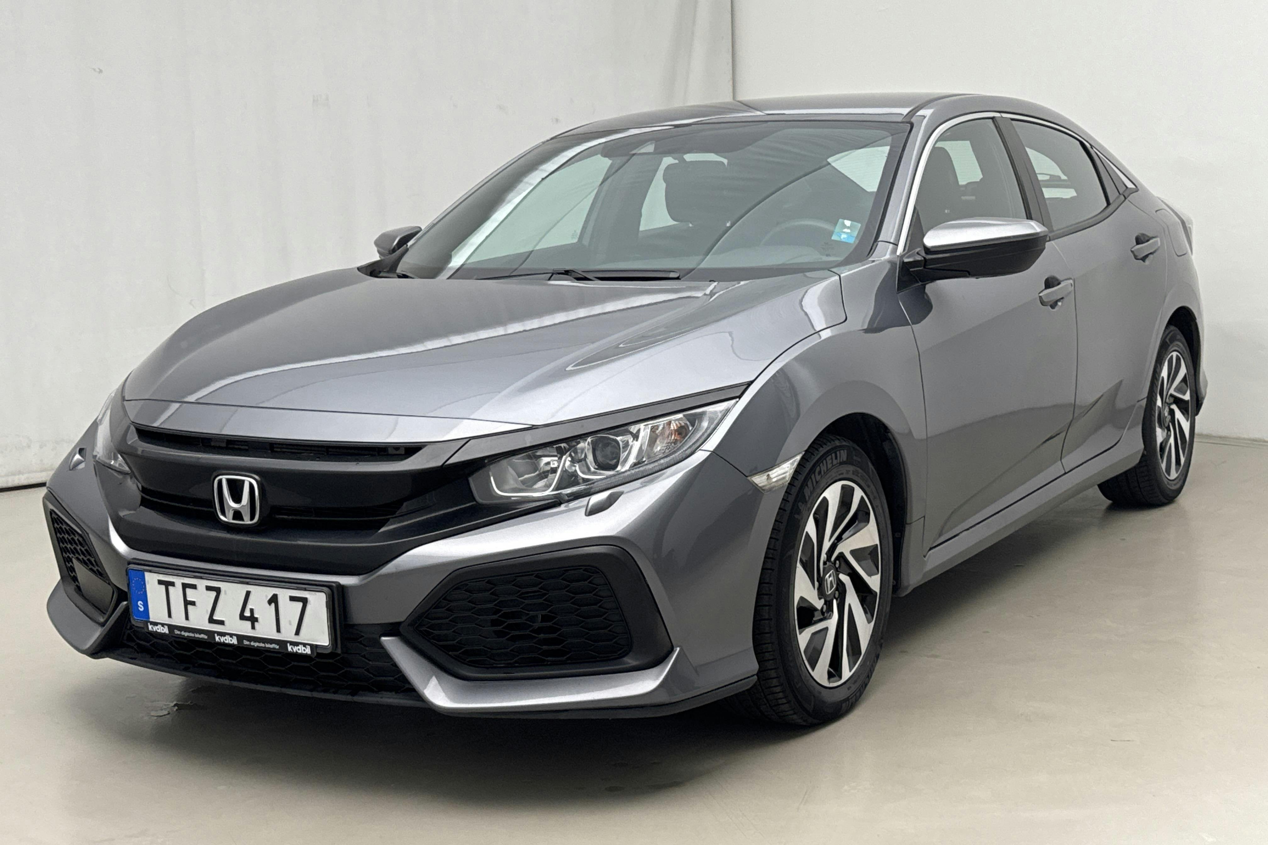 Honda Civic 1.6 i-DTEC 5dr (120hk) - 9 053 mil - Manuell - Dark Grey - 2018