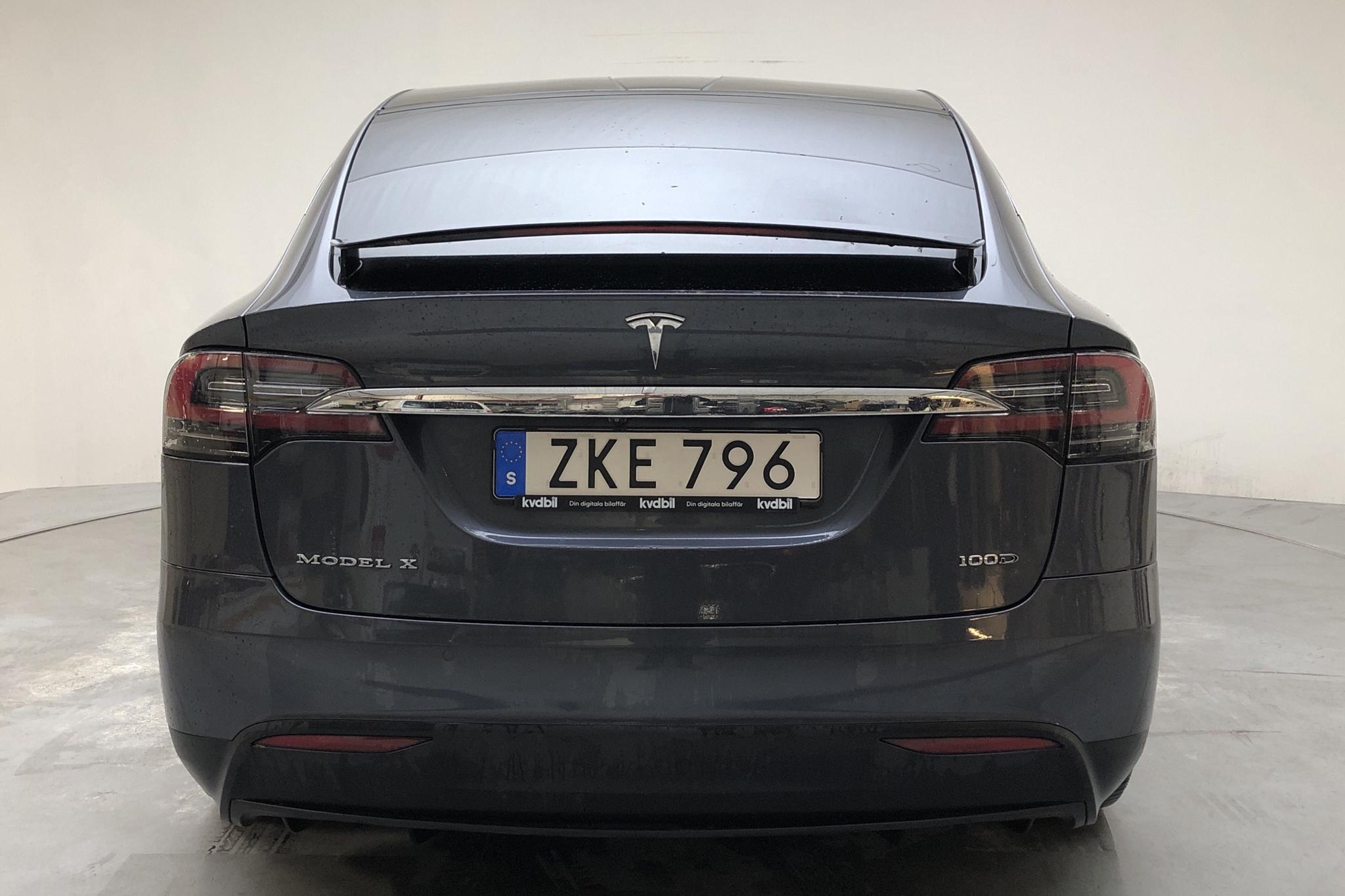 Tesla Model X 100D - 20 195 mil - Automat - grå - 2018