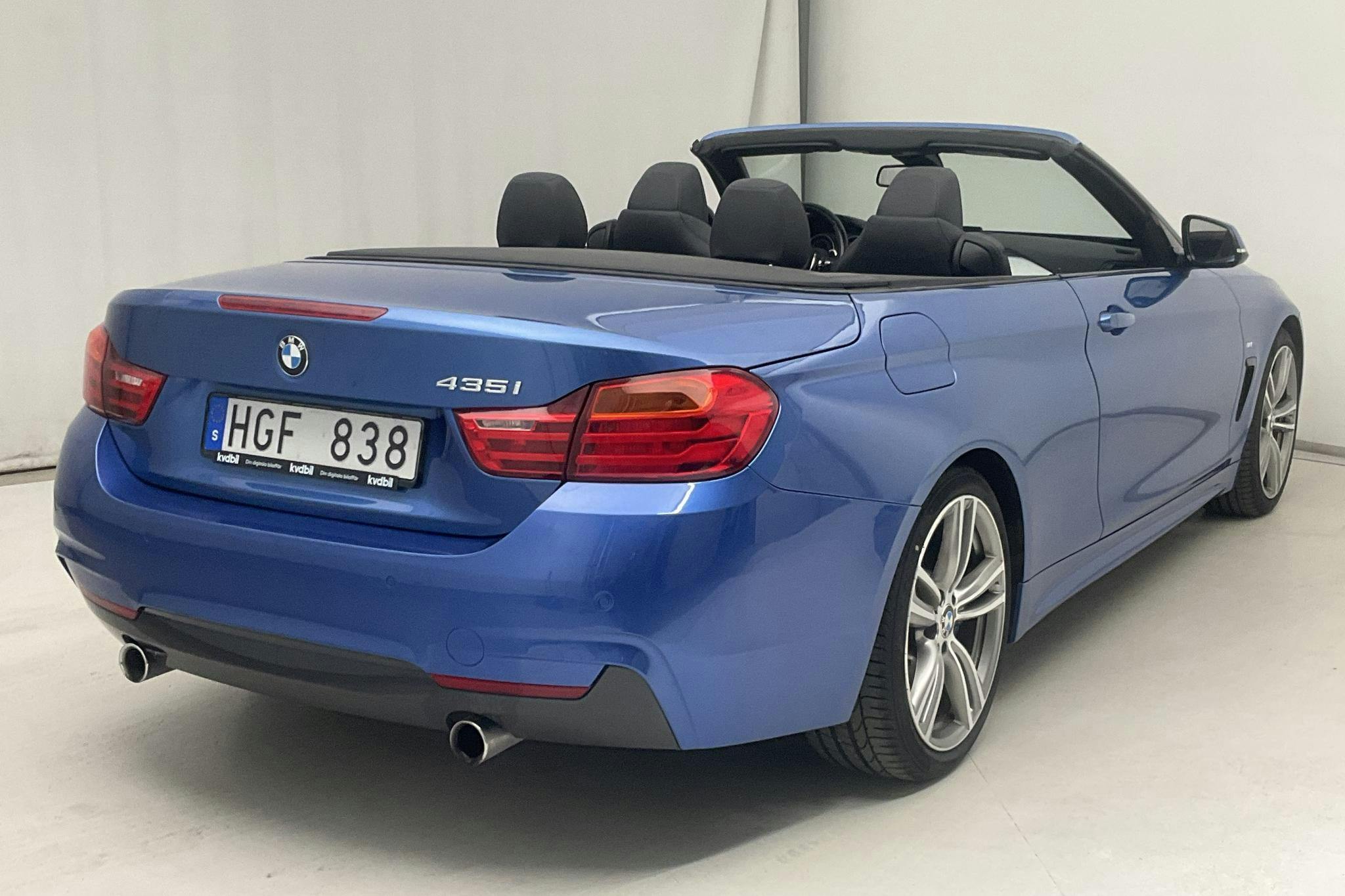 BMW 435i Cabriolet, F33 (306hk) - 5 969 mil - Automat - blå - 2014