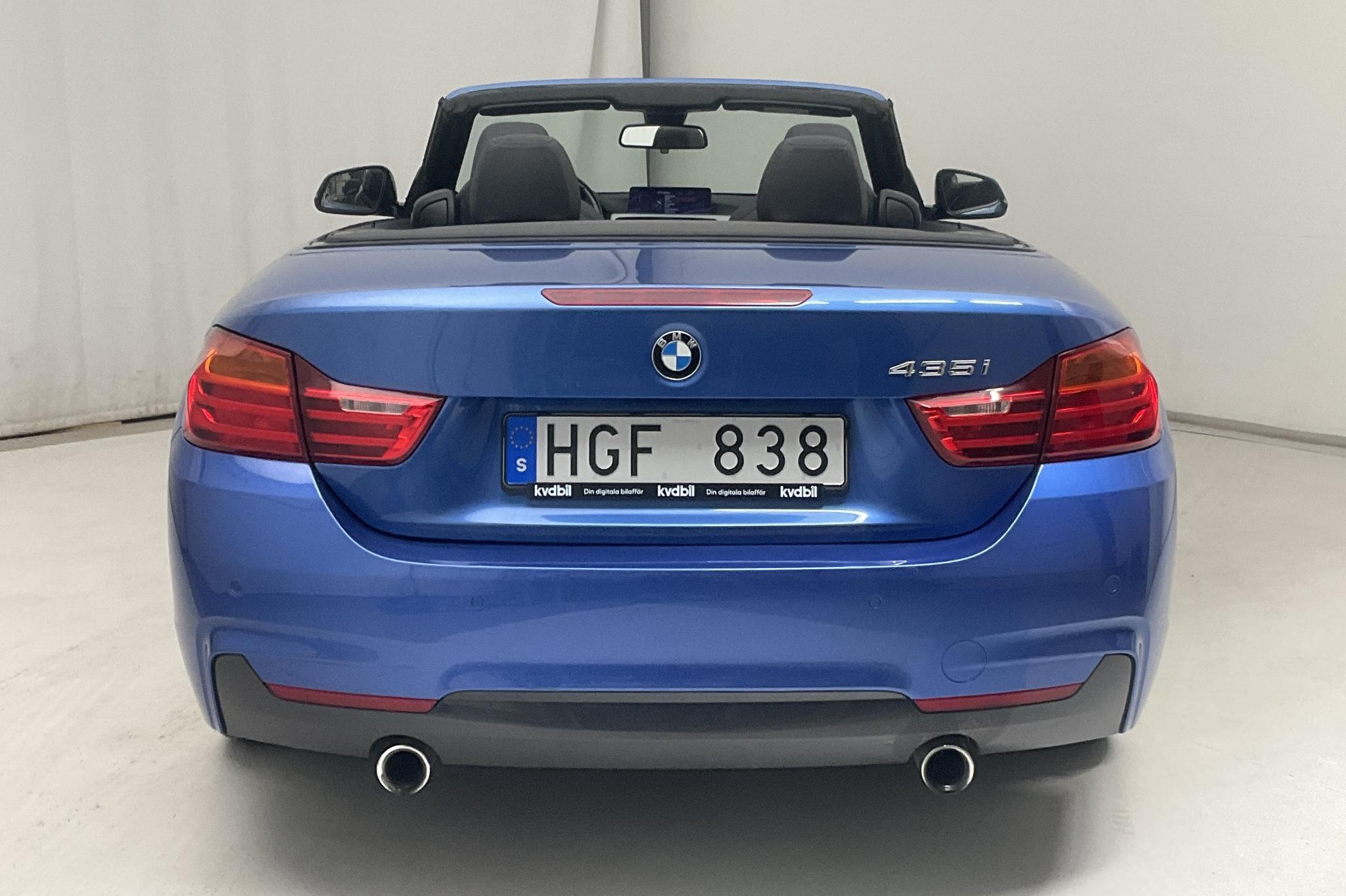 BMW 435i Cabriolet, F33 (306hk) - 5 969 mil - Automat - blå - 2014