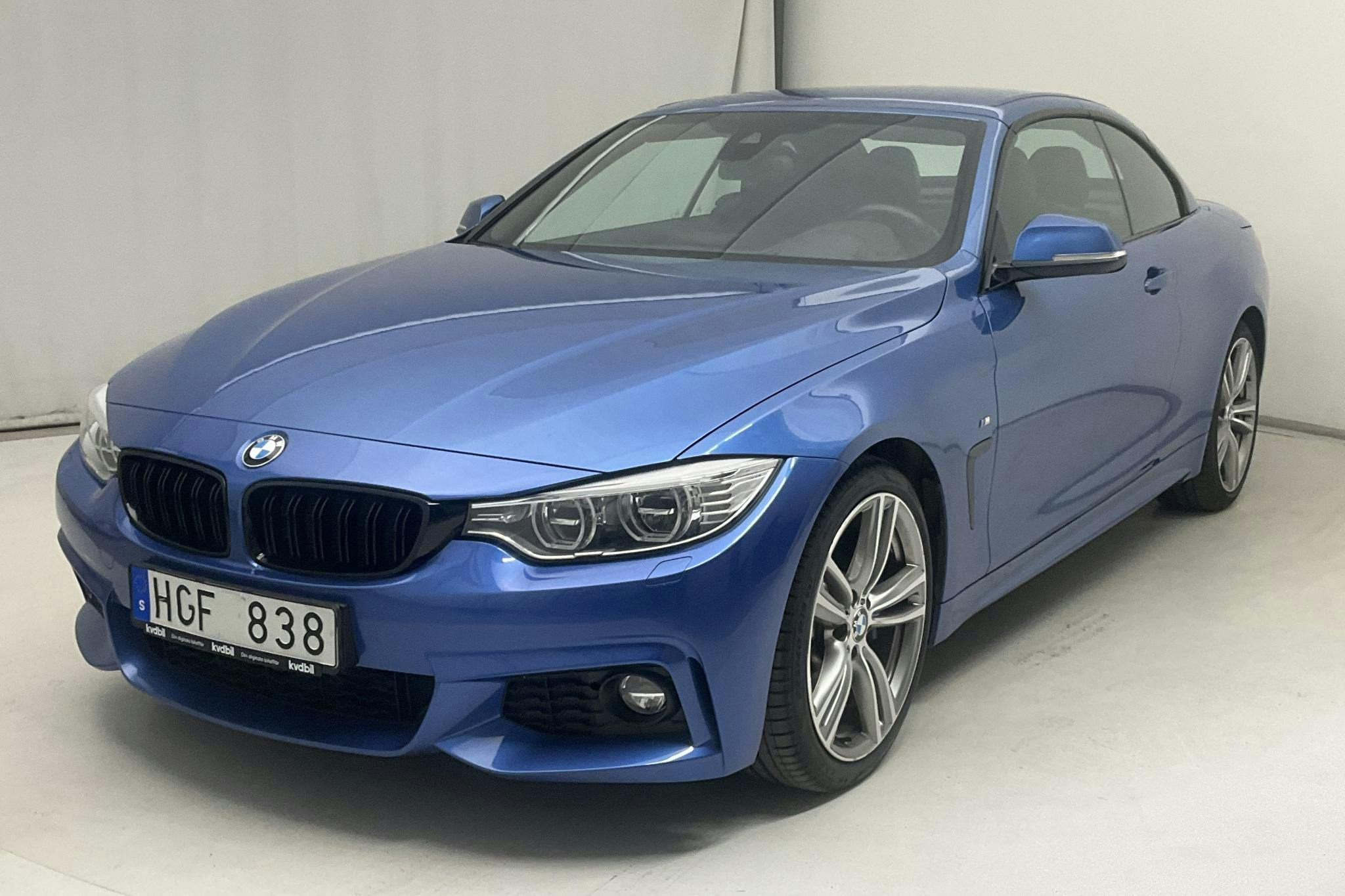 BMW 435i Cabriolet, F33 (306hk) - 5 969 mil - Automat - blå - 2014