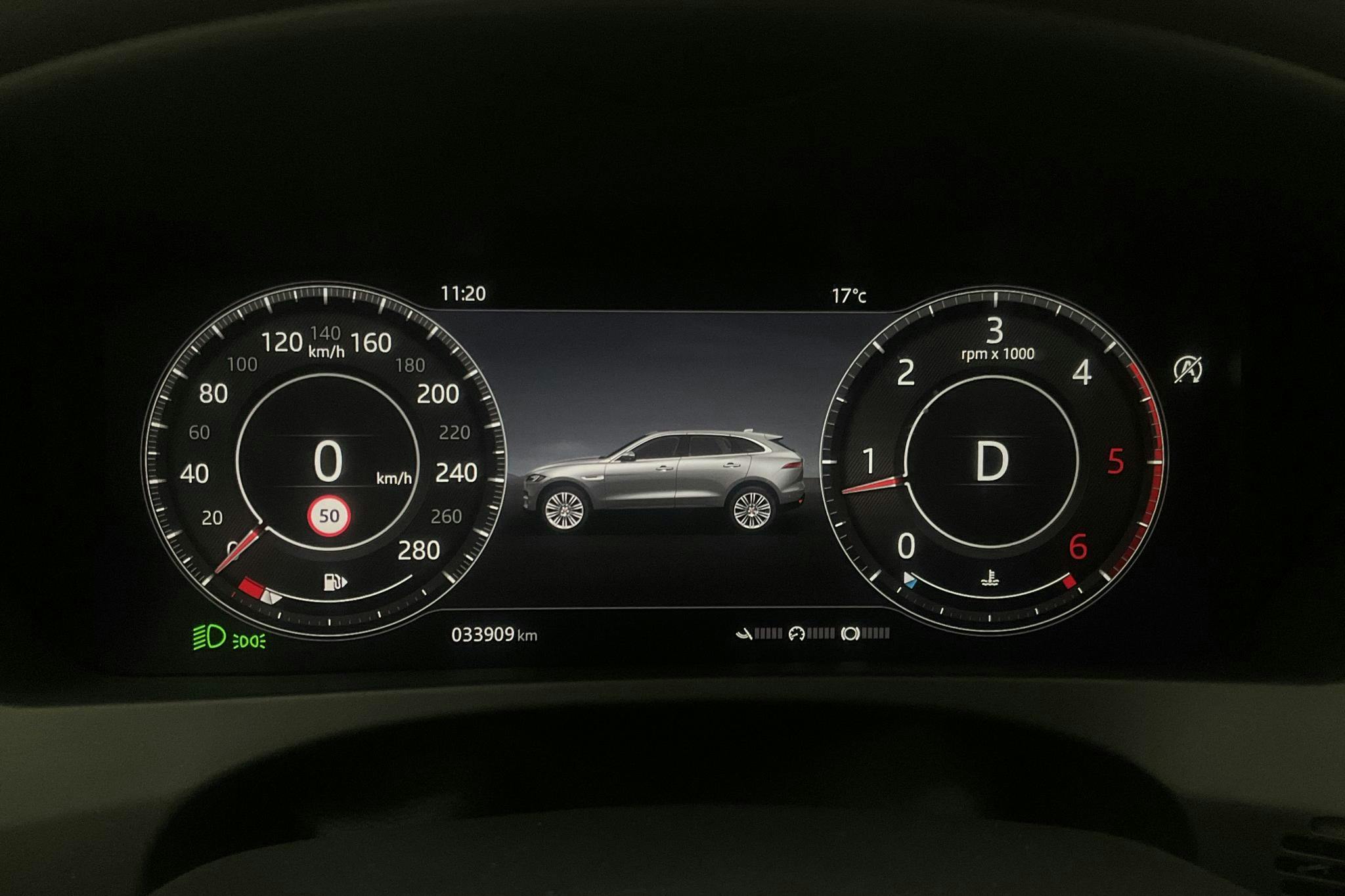 Jaguar F-Pace 2.0D AWD (180hk) - 33 910 km - Automatic - gray - 2020