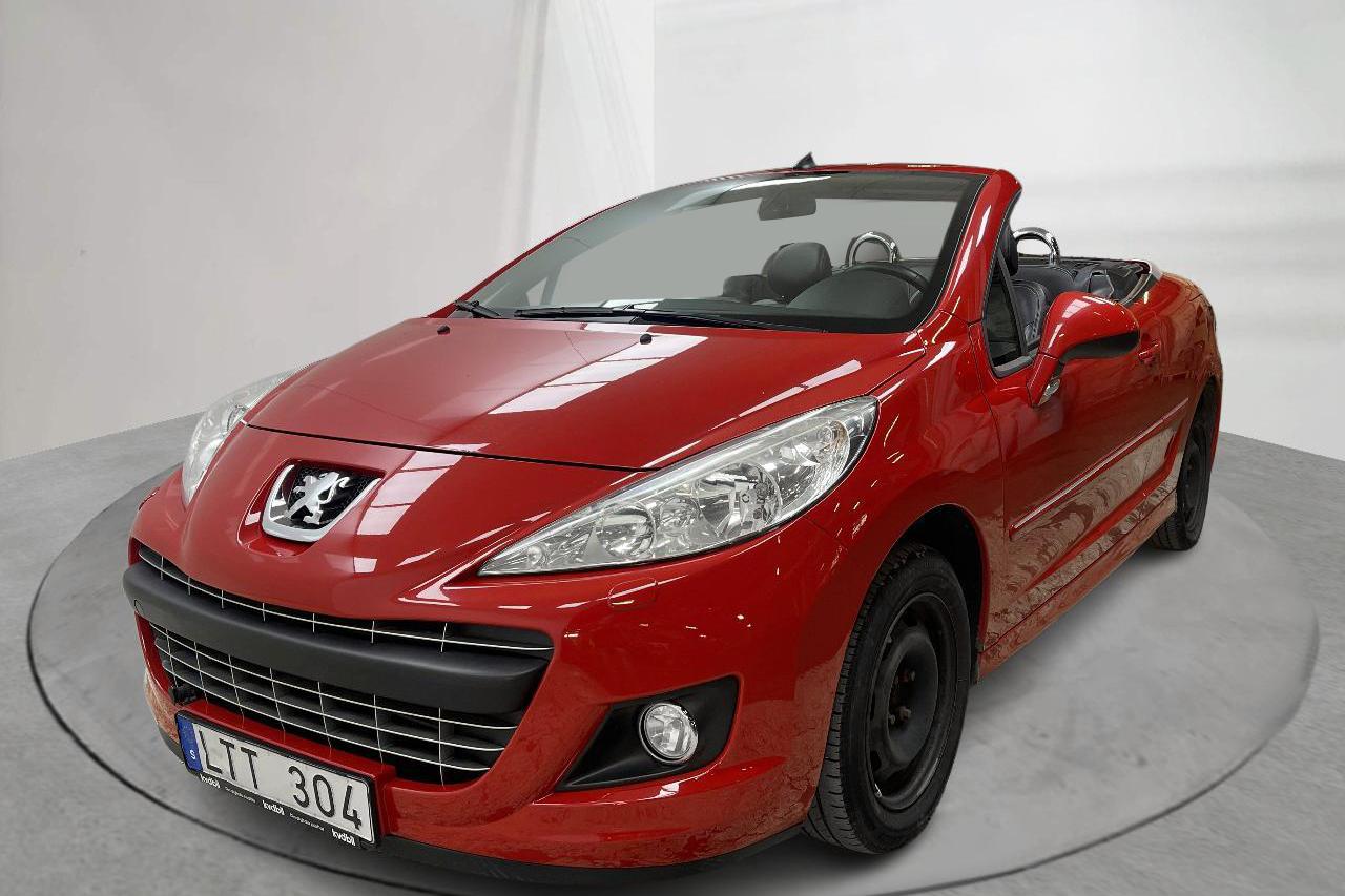 Peugeot 207 CC 1.6 VTi (120hk) - 11 108 mil - Manuell - röd - 2011