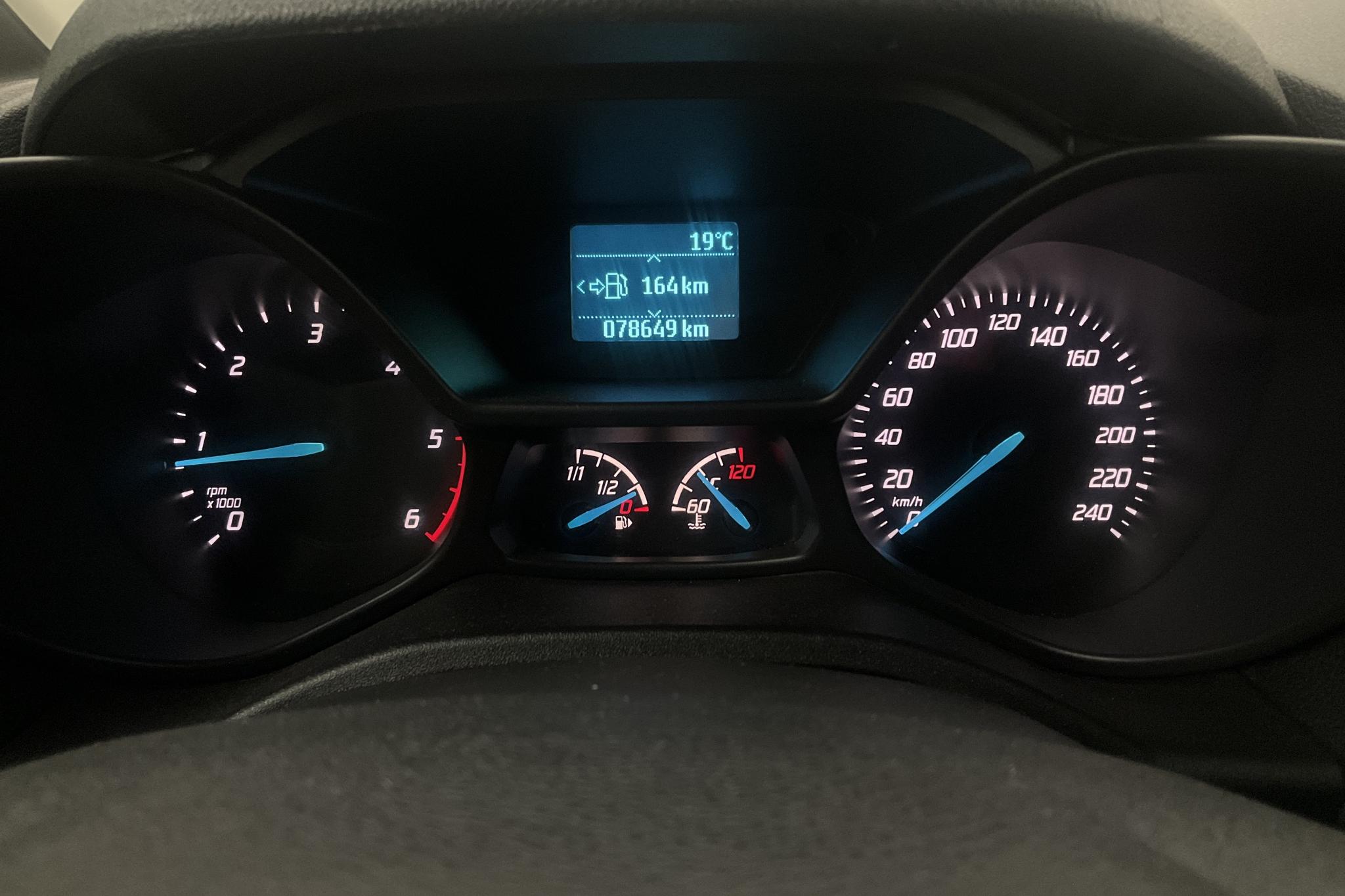Ford Transit Connect 1.5 TDCi (100hk) - 78 650 km - Manual - white - 2016
