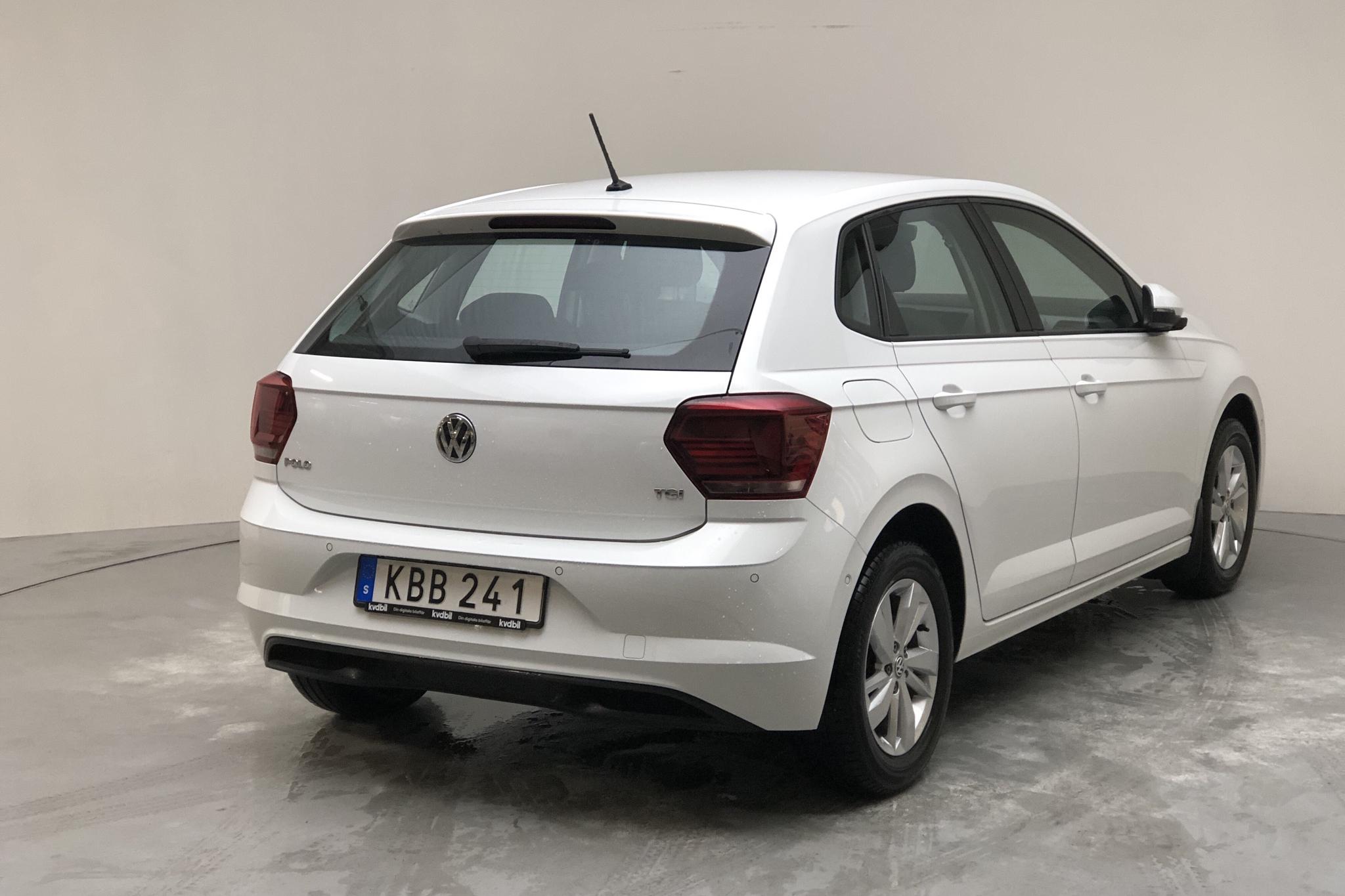 VW Polo 1.0 TGI 5dr (90hk) - 3 411 mil - Manuell - vit - 2018