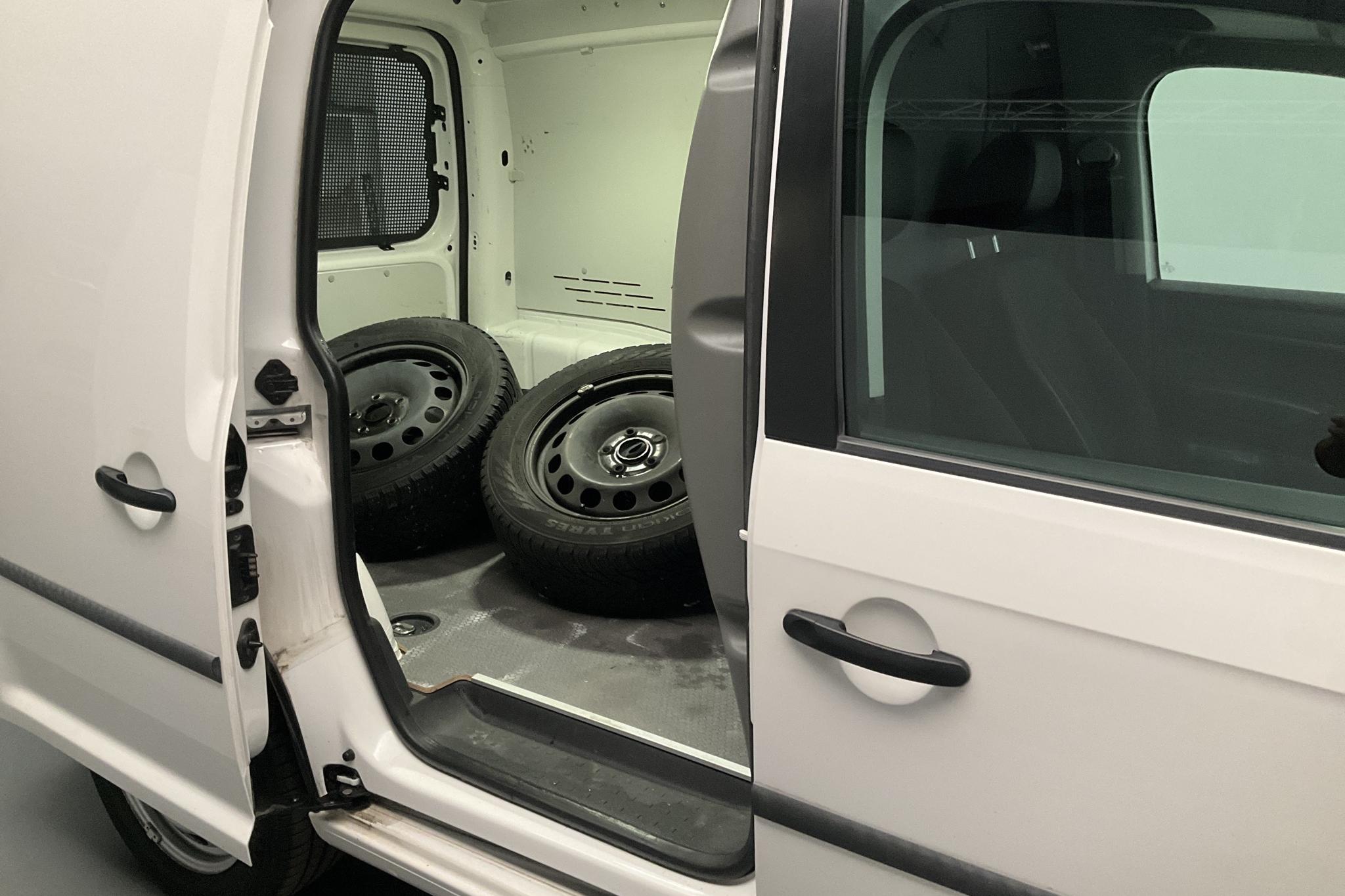 VW Caddy 1.4 TSI (125hk) - 58 160 km - Automatic - white - 2018