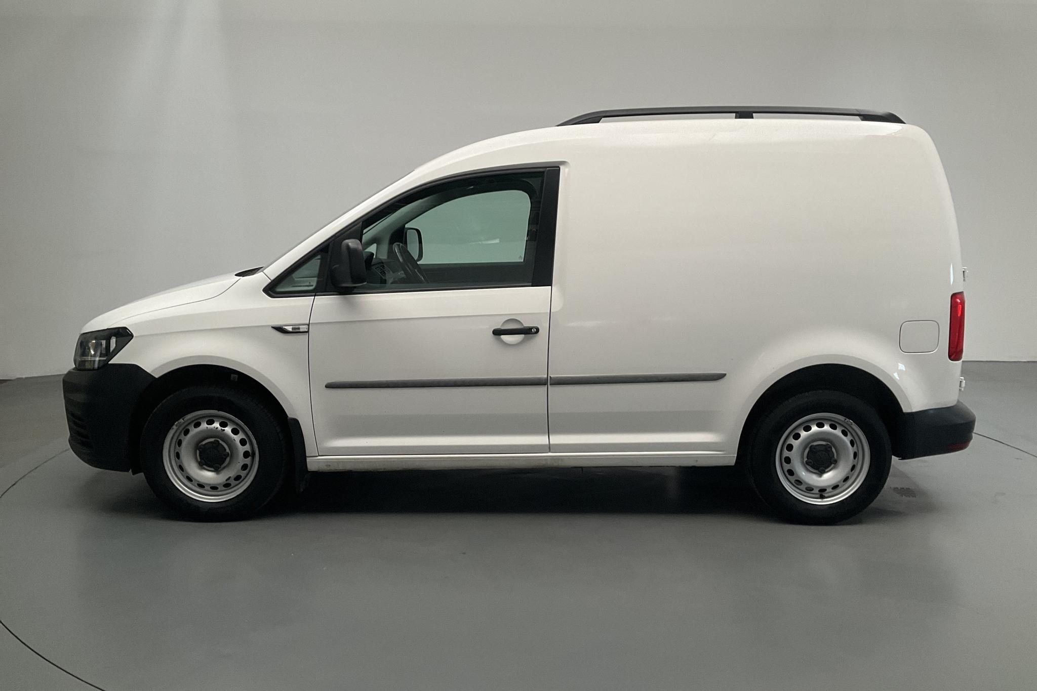 VW Caddy 2.0 TDI Skåp (102hk) - 71 770 km - Automatic - white - 2018