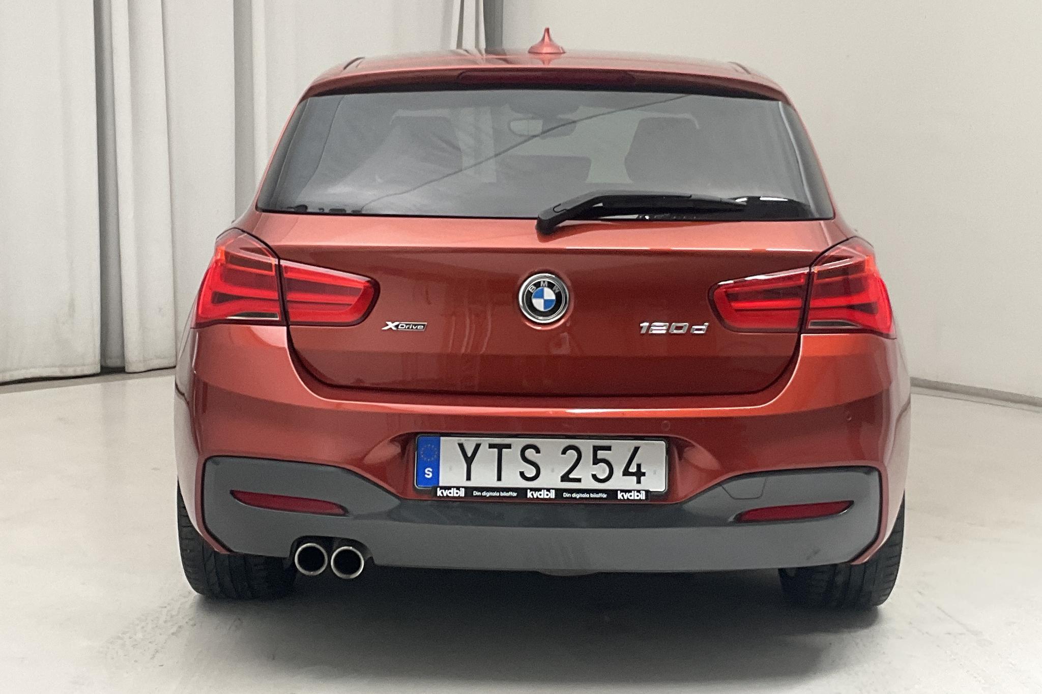 BMW 120d xDrive 5dr, F20 (190hk) - 75 950 km - Automatic - orange - 2019