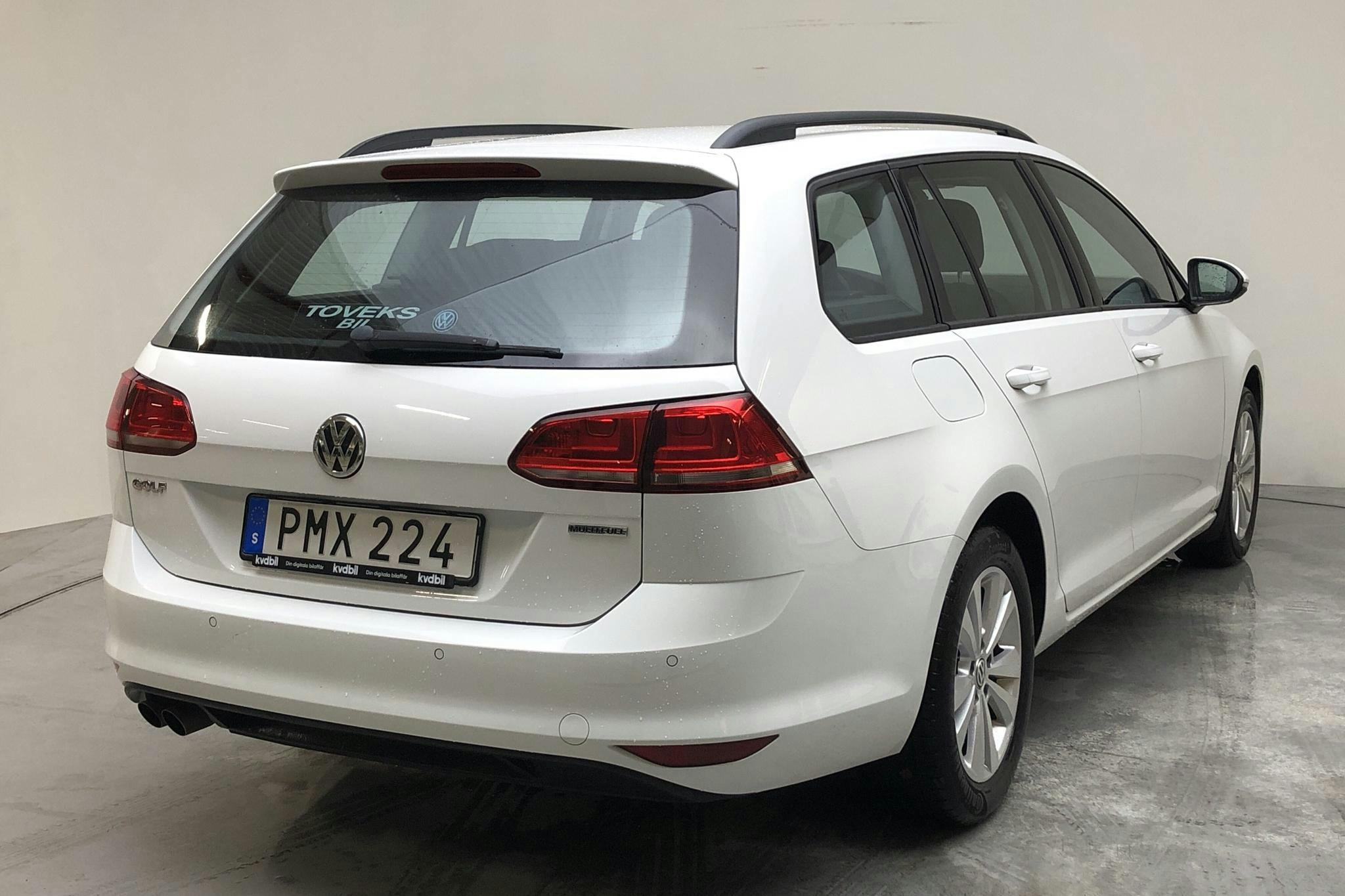 VW Golf VII 1.4 TSI Multifuel Sportscombi (125hk) - 9 081 mil - Manuell - vit - 2017