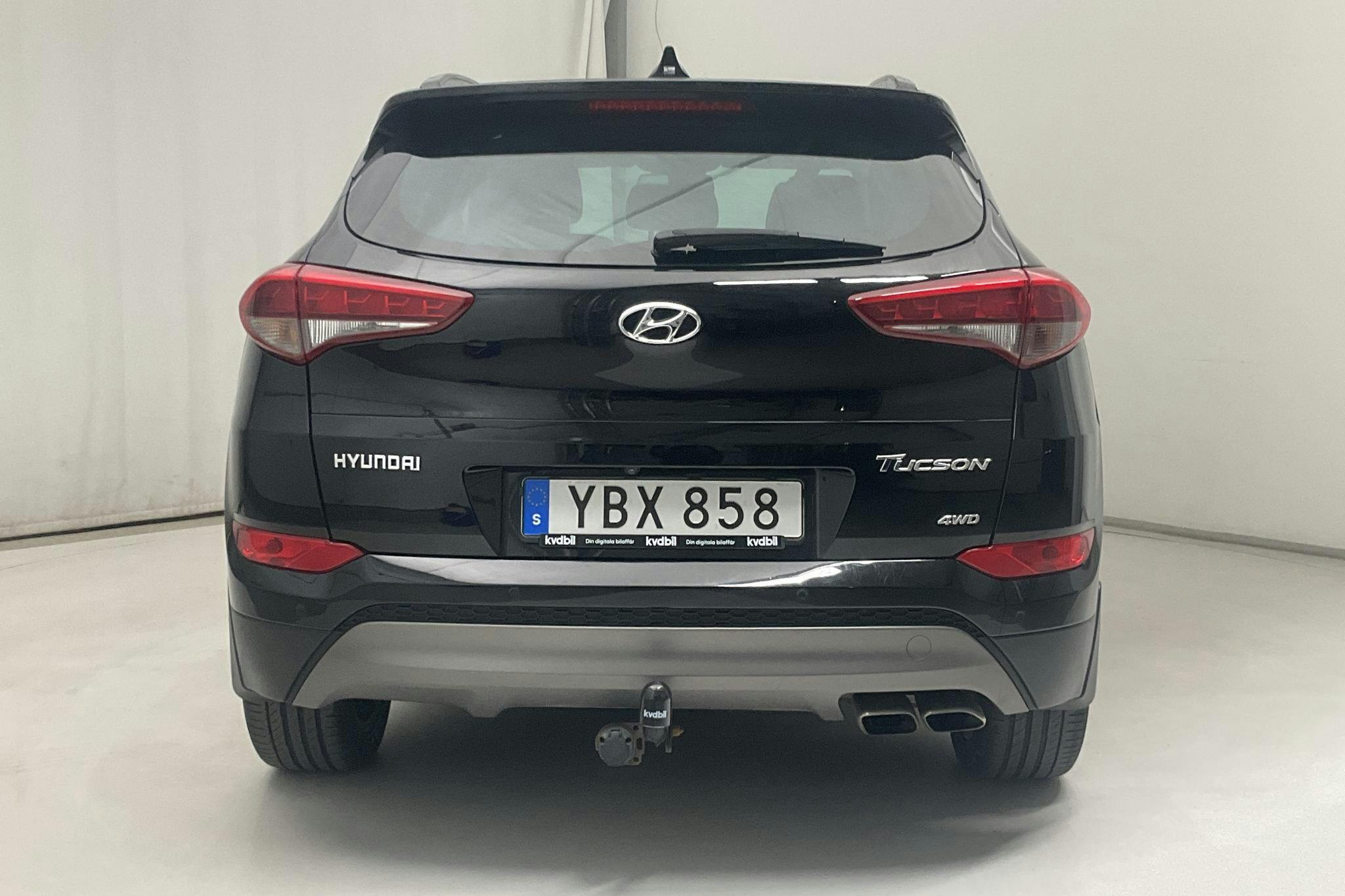 Hyundai Tucson 1.6 T-GDI 4WD (177hk) - 9 347 mil - Automat - svart - 2016