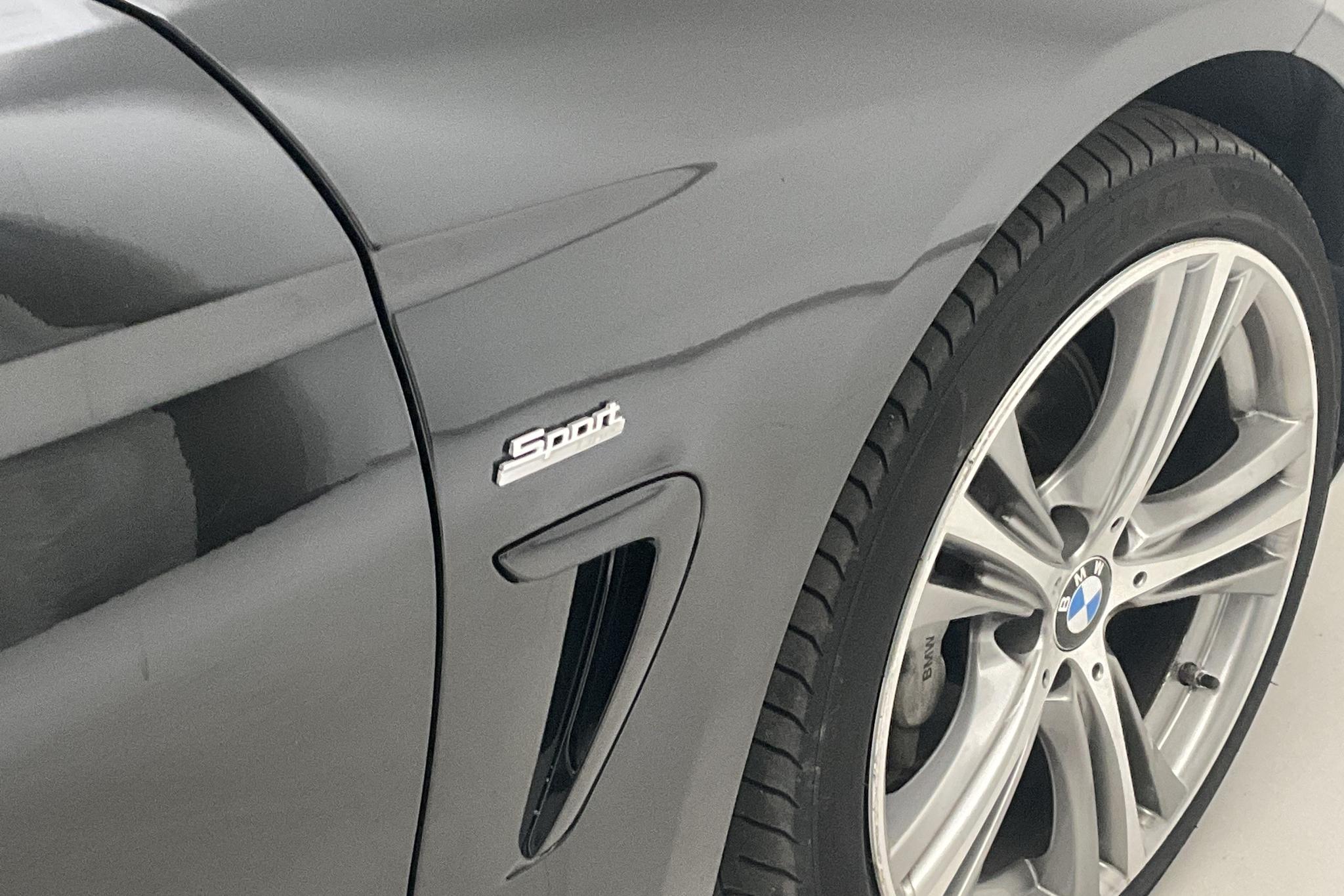 BMW 435d xDrive Gran Coupé, F36 (313hk) - 7 832 mil - Automat - svart - 2016