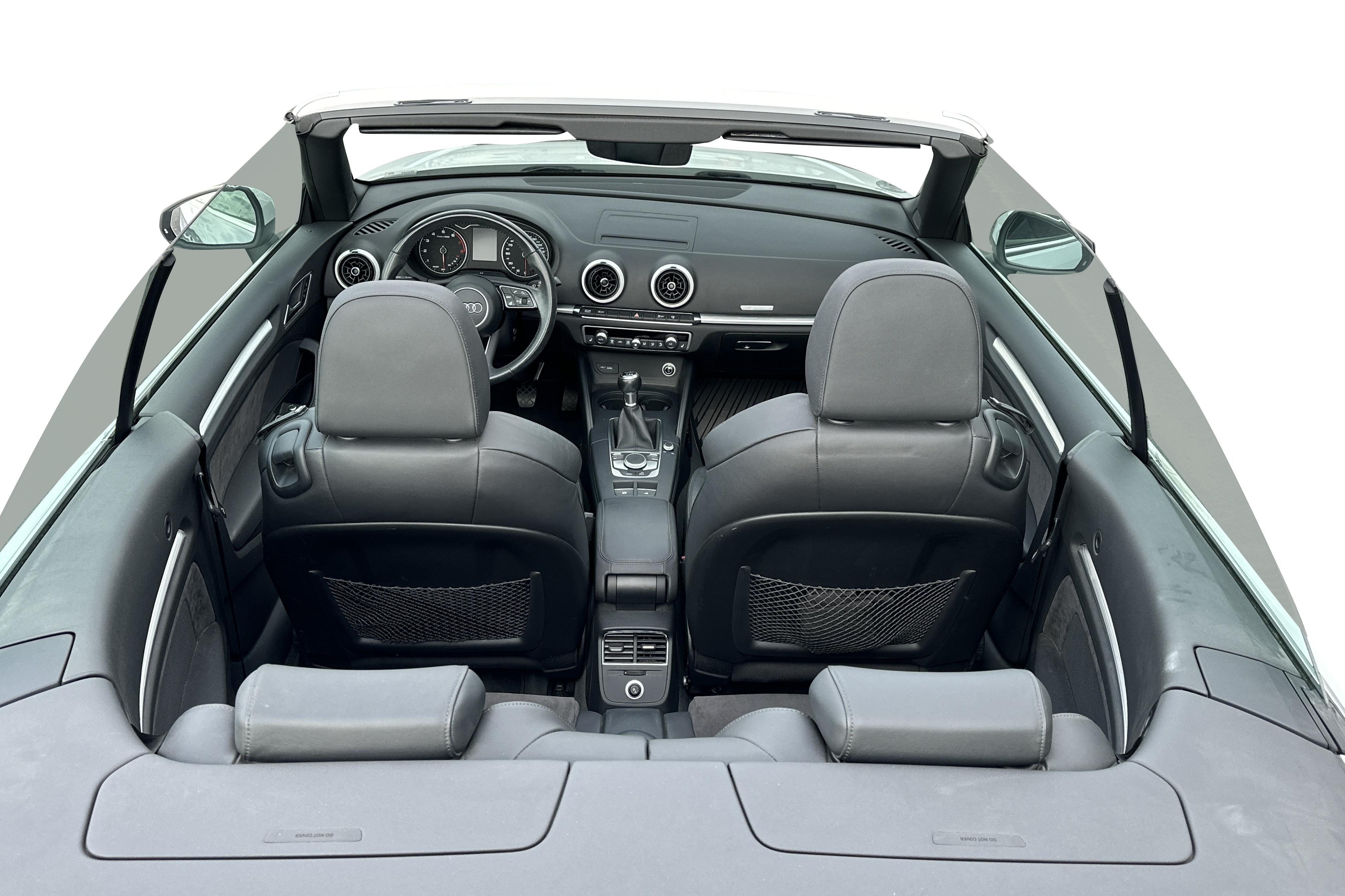 Audi A3 1.4 TFSI Cabriolet (150hk) - 5 841 mil - Manuell - vit - 2017