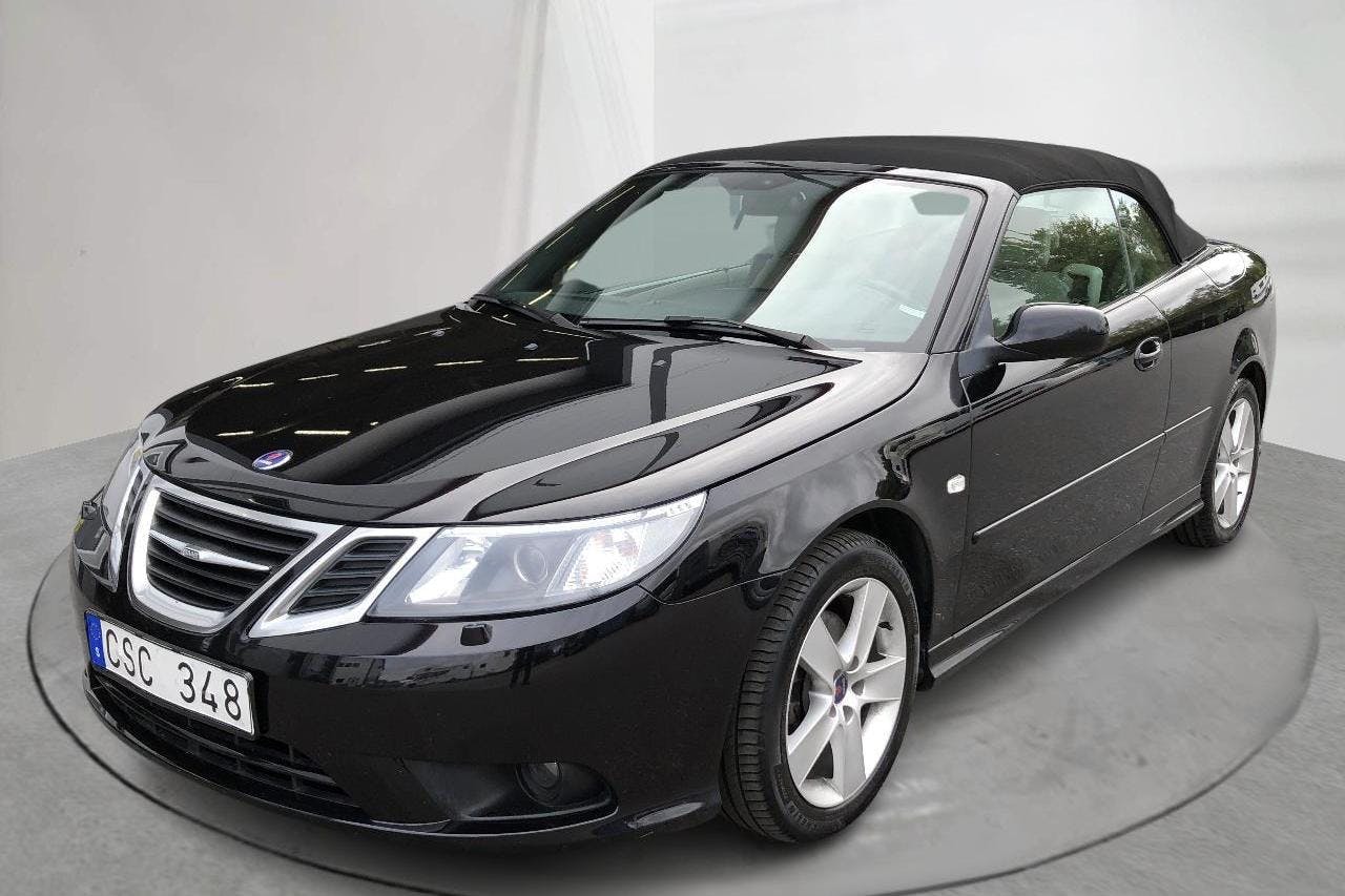 Saab 9-3 1.9 TiD Cabriolet (150hk) - 154 670 km - Automatic - black - 2009