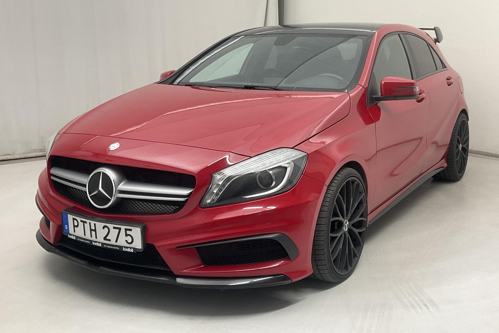 Mercedes A 45 AMG 4MATIC W176 (360hk) - 85 050 km - Automatic - red - 2014