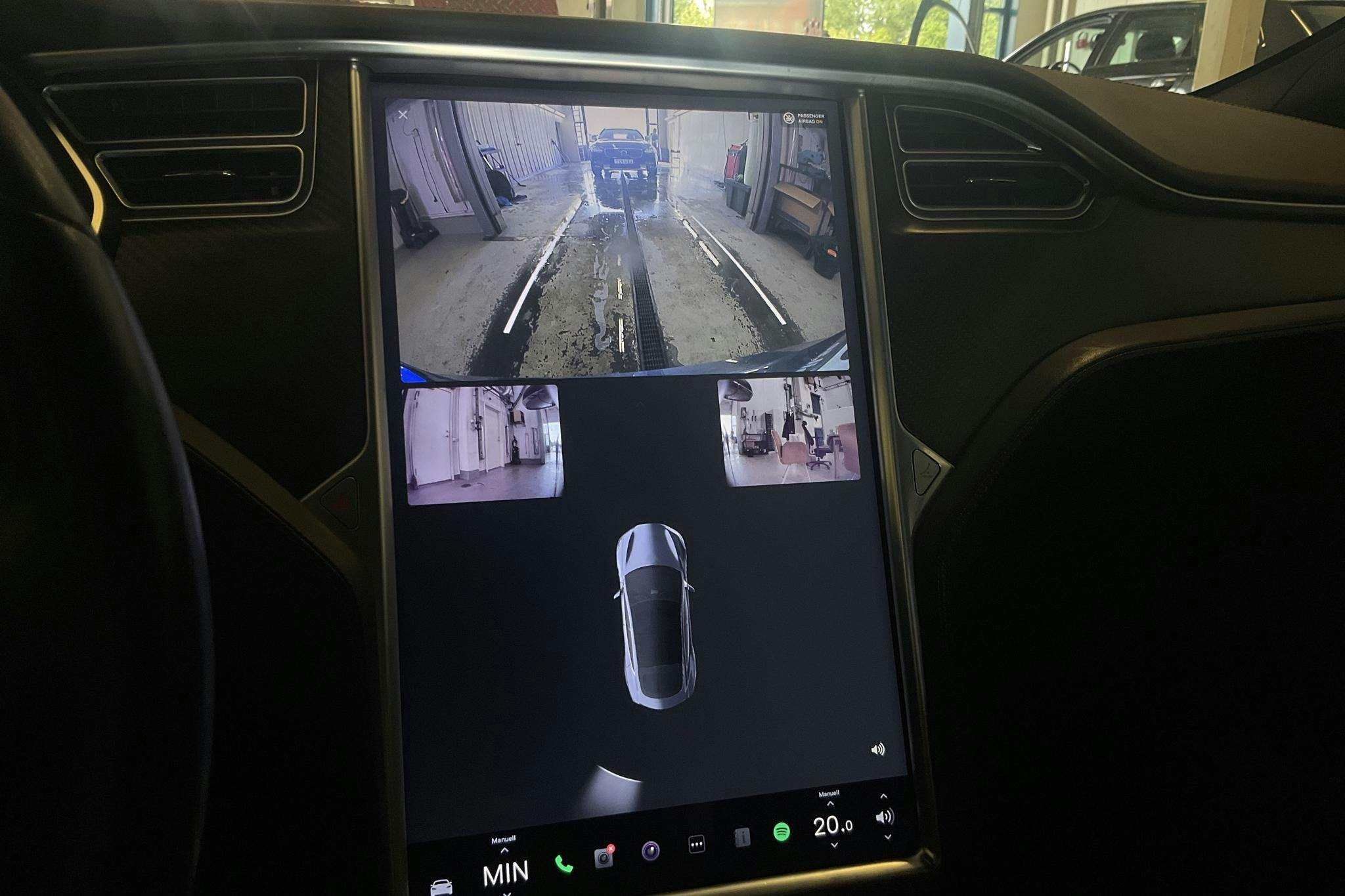 Tesla Model S 75D - 14 242 mil - Automat - grå - 2017