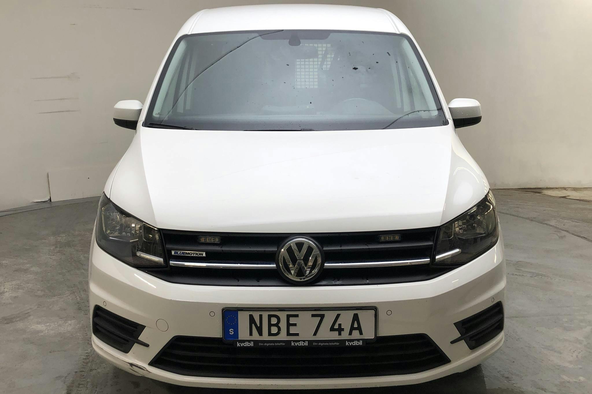 VW Caddy 1.4 TGI Maxi Skåp (110hk) - 6 536 mil - Manuell - vit - 2020