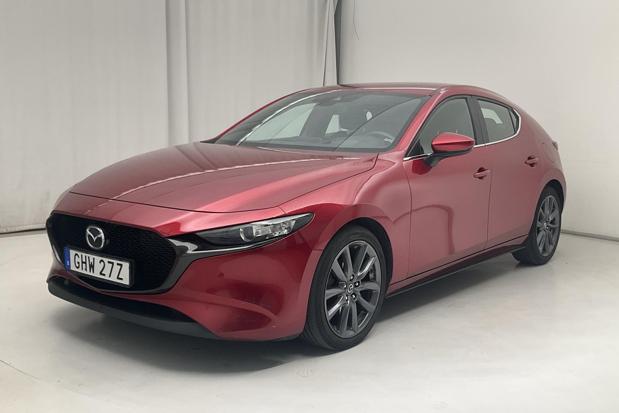 Mazda 3 2.0 5dr (122hk) - 56 180 km - Automatic - red - 2019