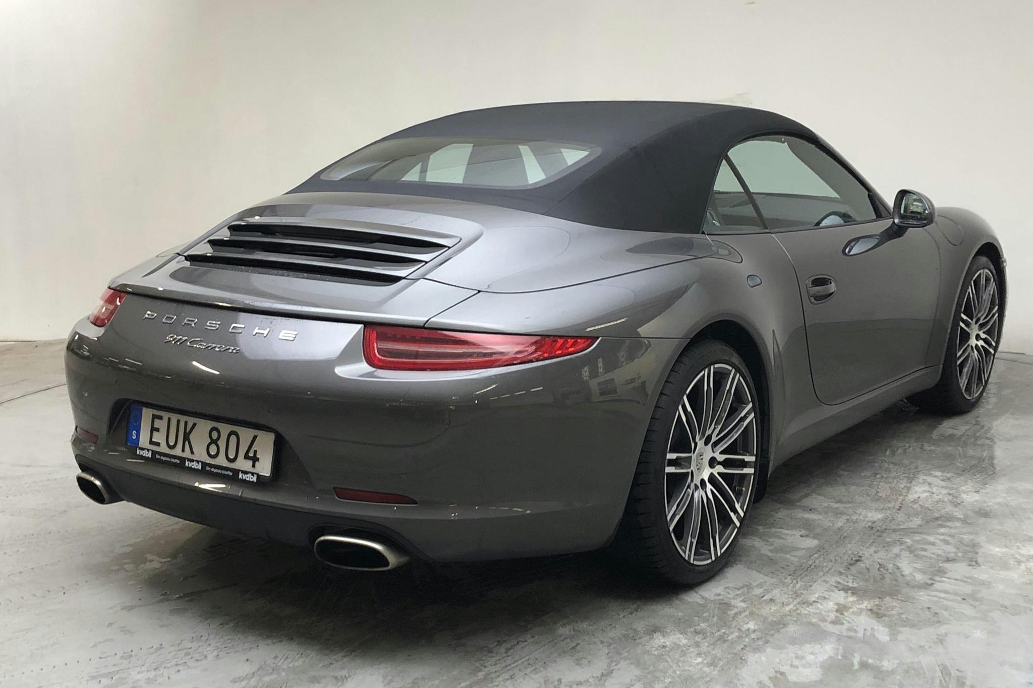 Porsche 911/991 Carrera 3.4 Cabriolet (350hk) - 54 640 km - Automatic - Dark Grey - 2015