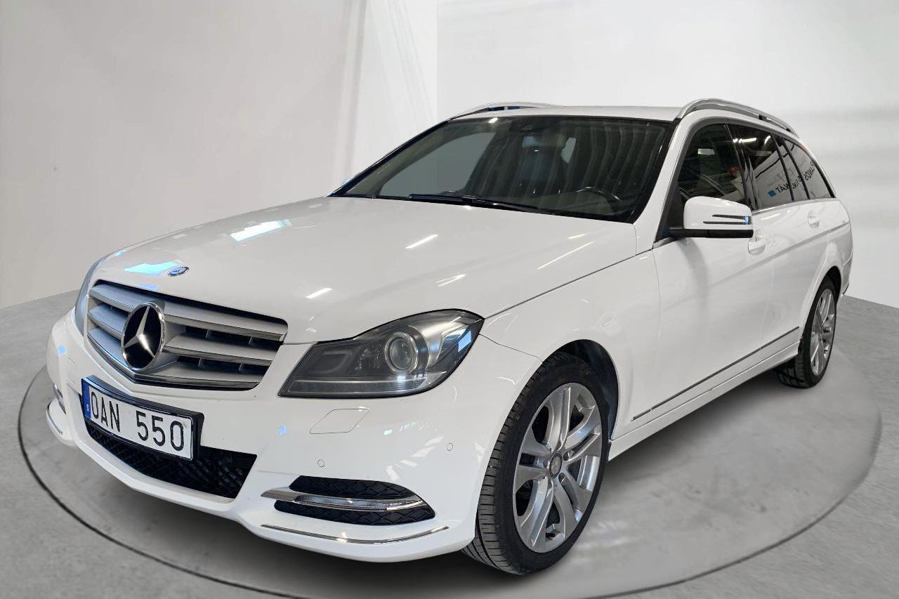 Mercedes C 220 CDI Kombi BlueEfficiency S204 (170hk) - 242 060 km - Automatic - white - 2014