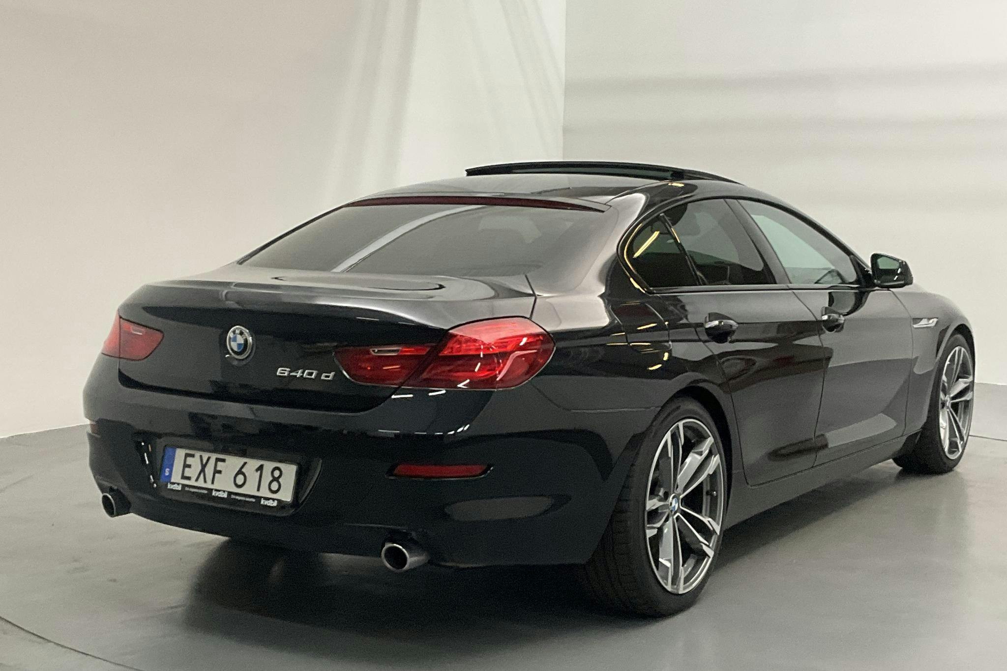 BMW 640d Gran Coupé, F06 (313hk) - 12 341 mil - Automat - svart - 2013