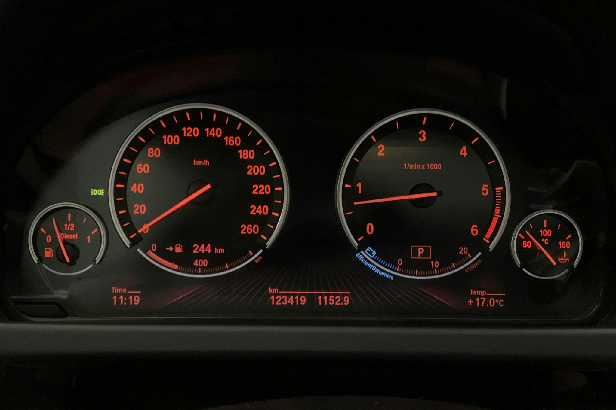 BMW 640d Gran Coupé, F06 (313hk) - 12 341 mil - Automat - svart - 2013