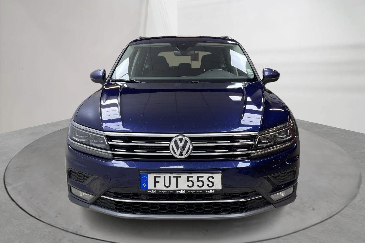 VW Tiguan 2.0 TDI 4MOTION (190hk) - 115 080 km - Automatic - blue - 2019
