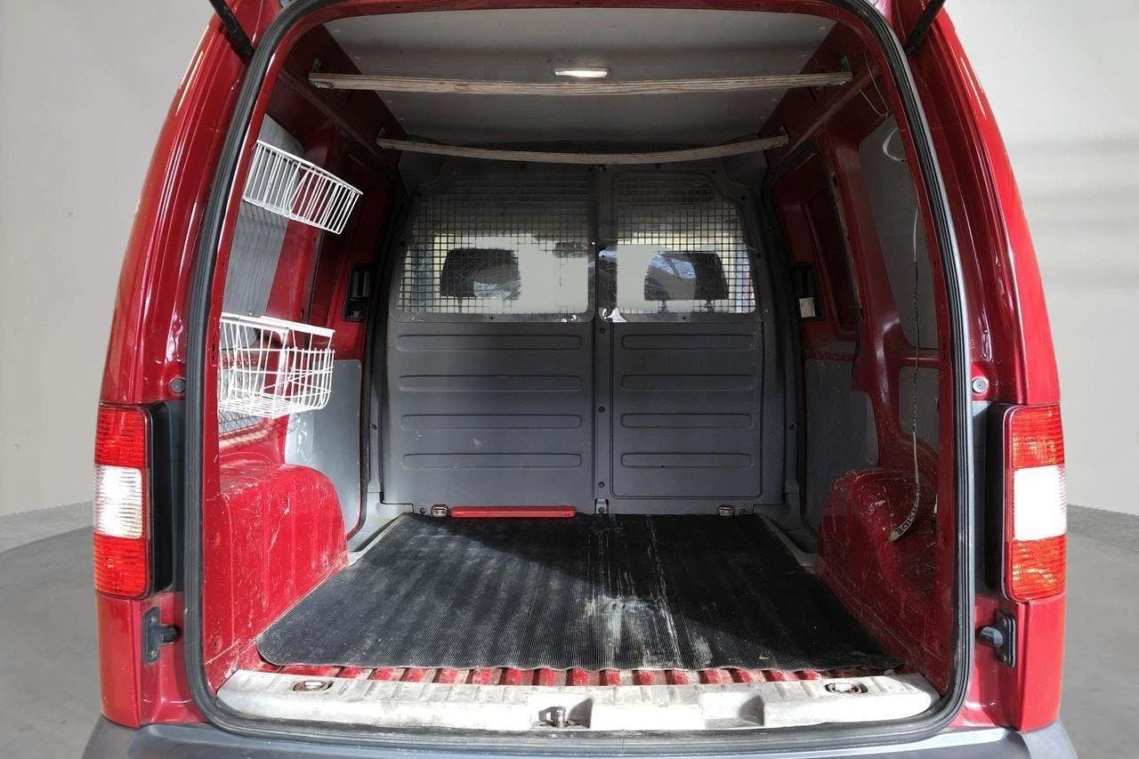 VW Caddy 1.9 TDI Skåp (105hk) - 15 900 mil - Manuell - Dark Red - 2010