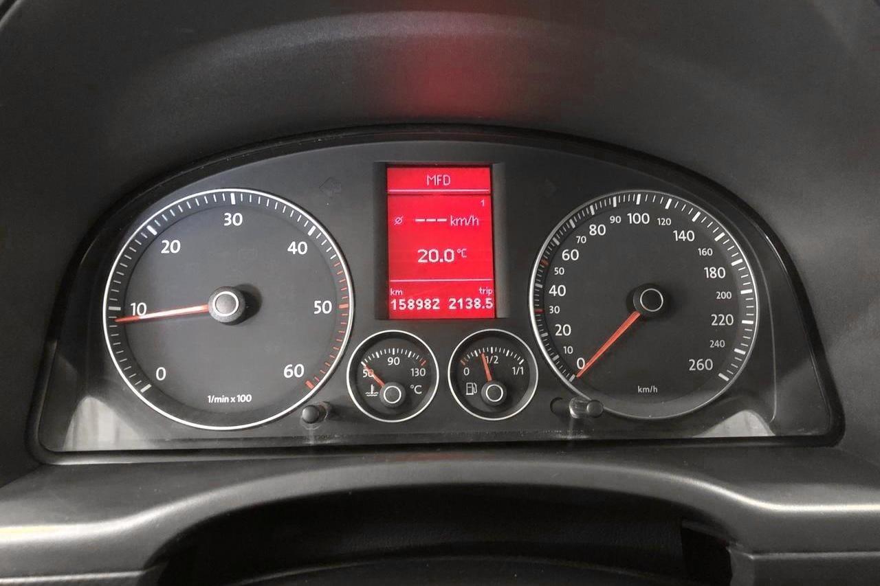 VW Caddy 1.9 TDI Skåp (105hk) - 15 900 mil - Manuell - Dark Red - 2010