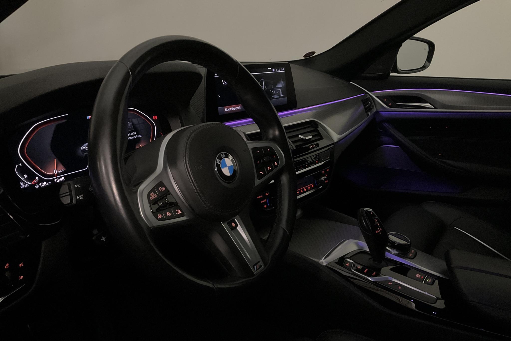 BMW 520d xDrive Touring MHEV, G31 (190hk) - 88 730 km - Automatic - black - 2020