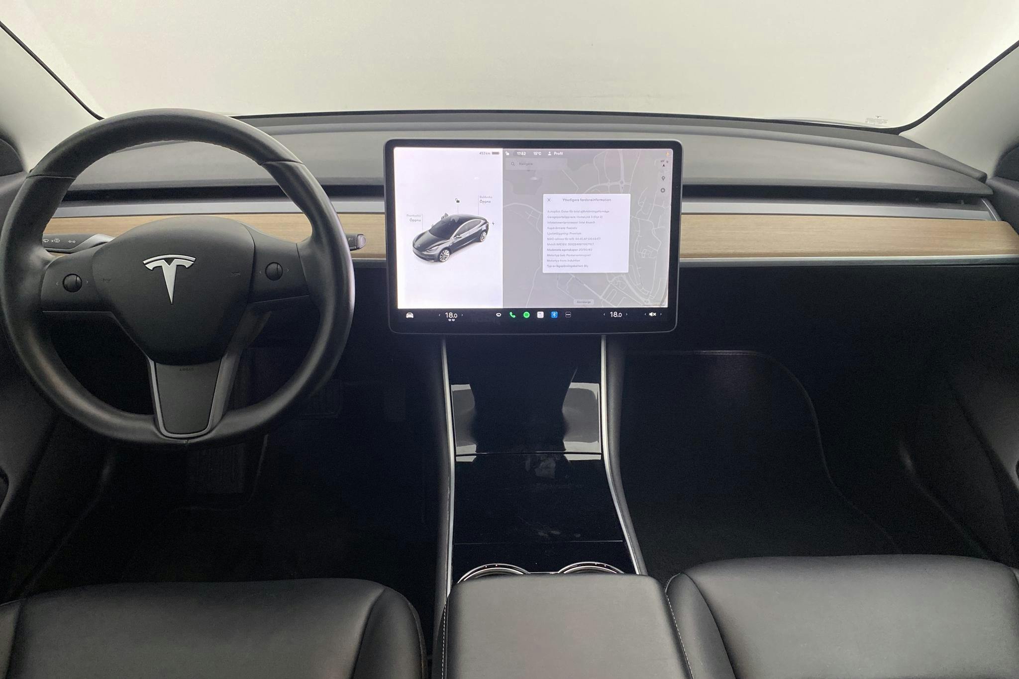 Tesla Model 3 Long Range Dual Motor AWD - 7 348 mil - Automat - svart - 2019