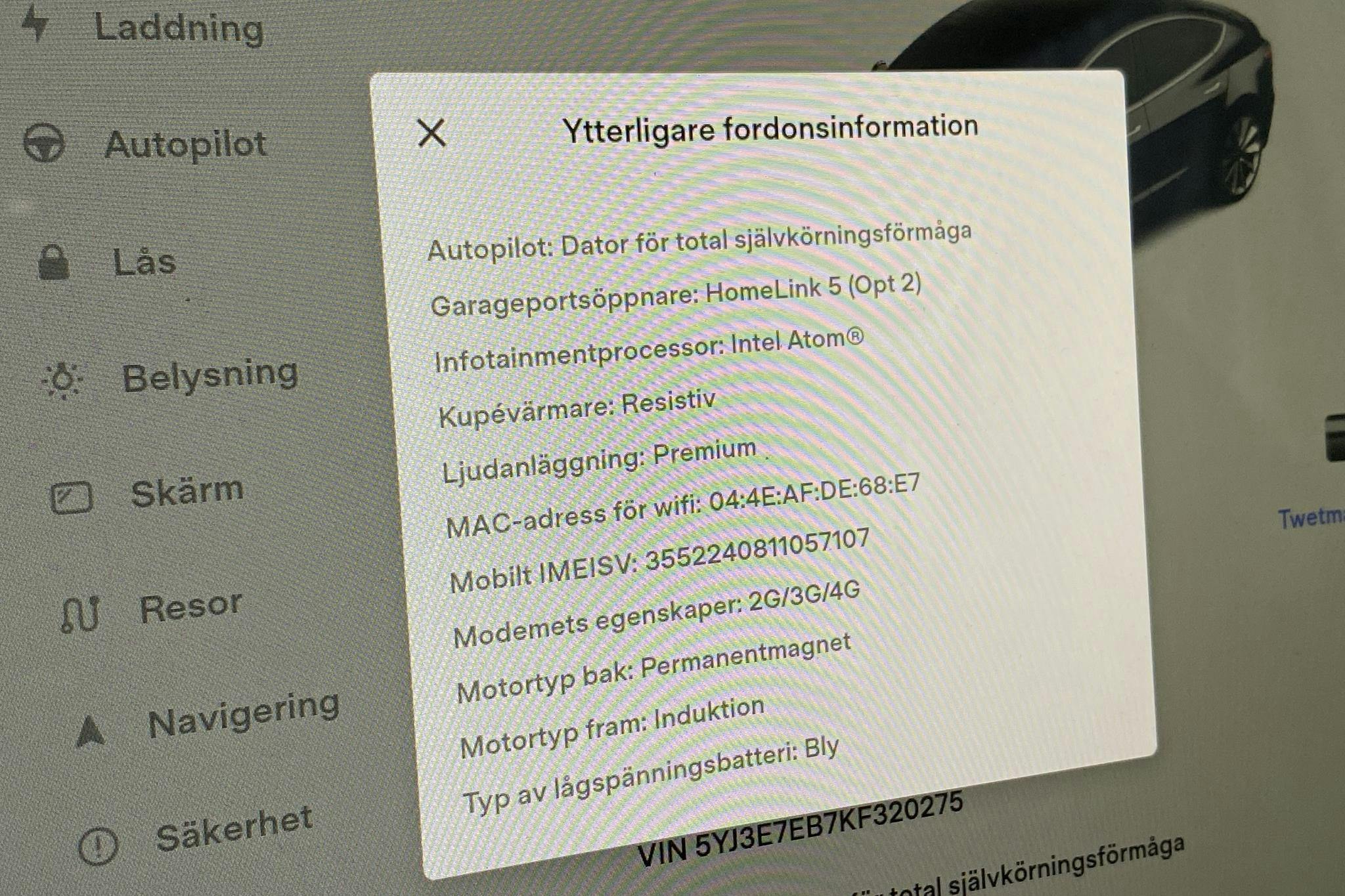 Tesla Model 3 Long Range Dual Motor AWD - 7 348 mil - Automat - svart - 2019