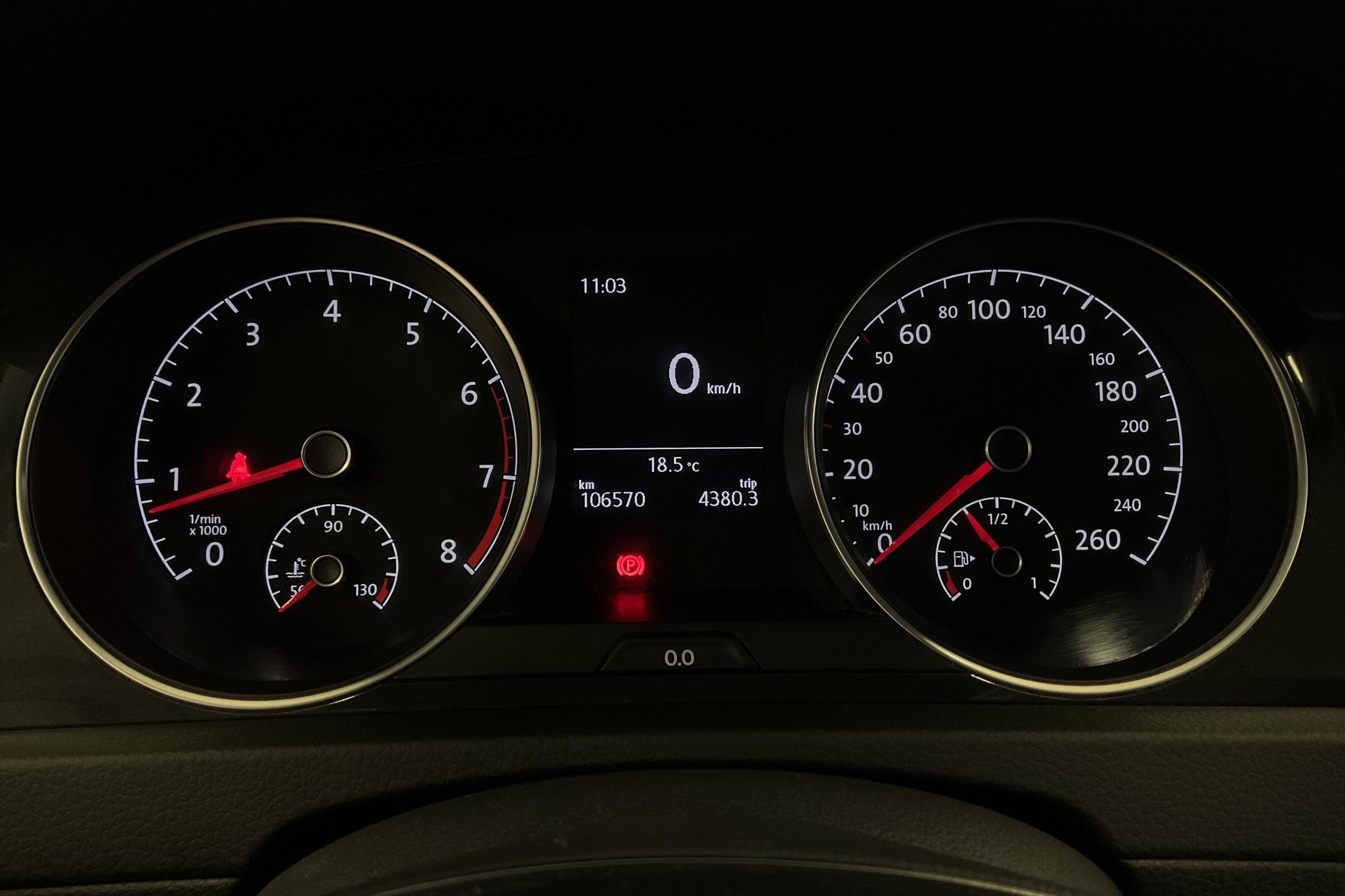 VW Golf VII 1.4 TSI Multifuel 5dr (125hk) - 10 657 mil - Manuell - Dark Grey - 2018