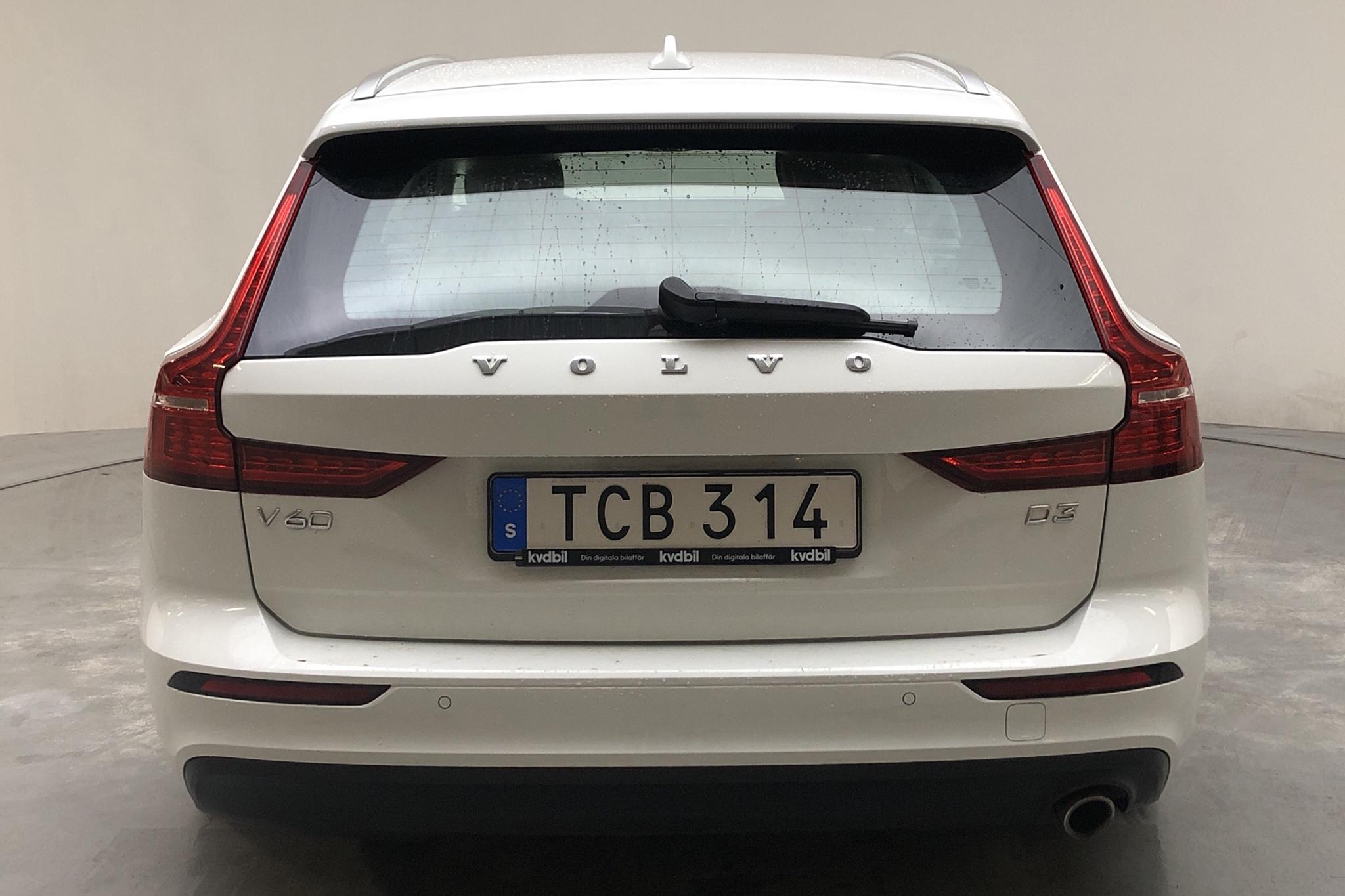 Volvo V60 D3 (150hk) - 102 540 km - Automatic - white - 2019