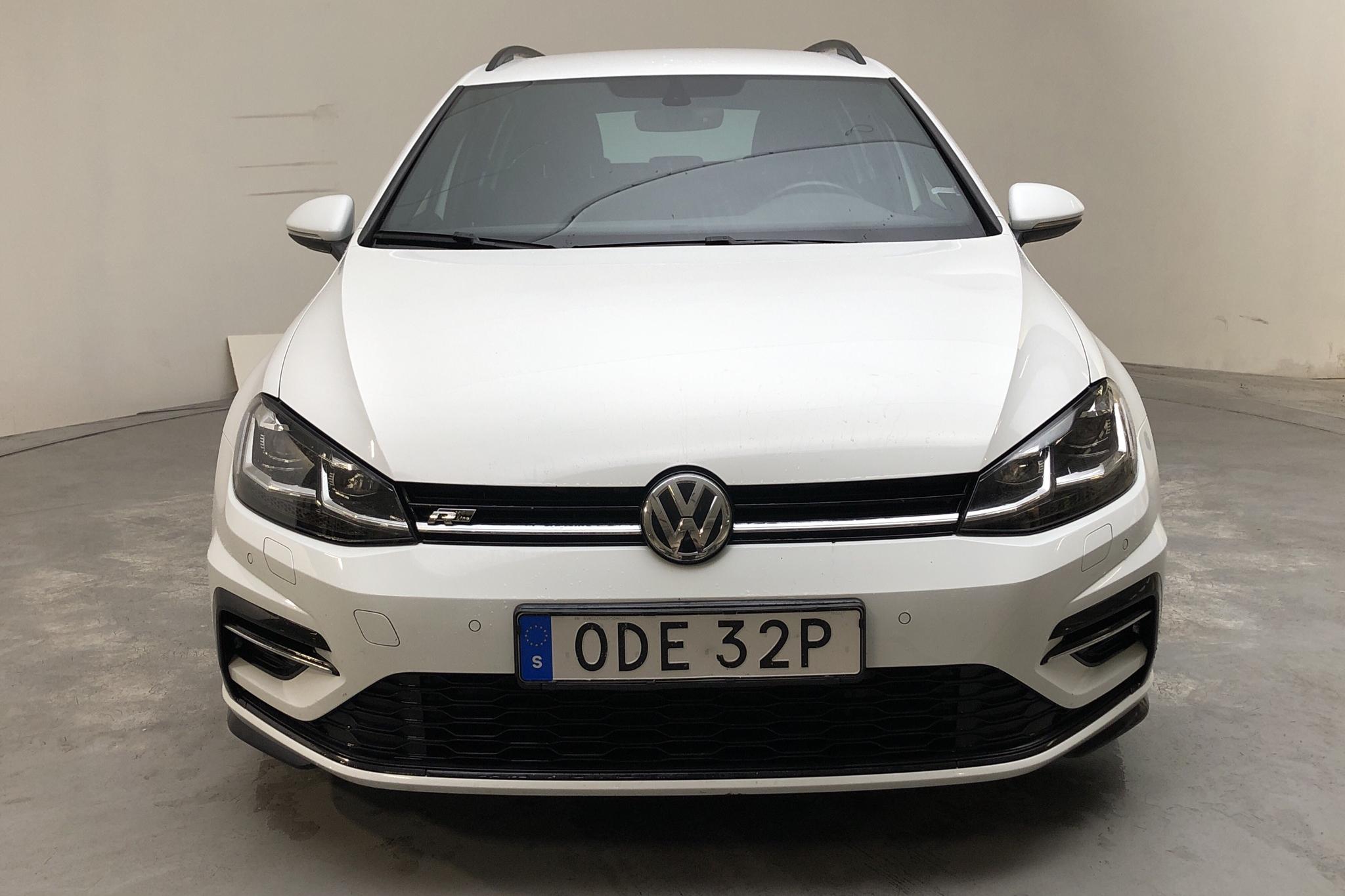 VW Golf VII 1.5 TSI Sportscombi (150hk) - 10 206 mil - Automat - vit - 2019