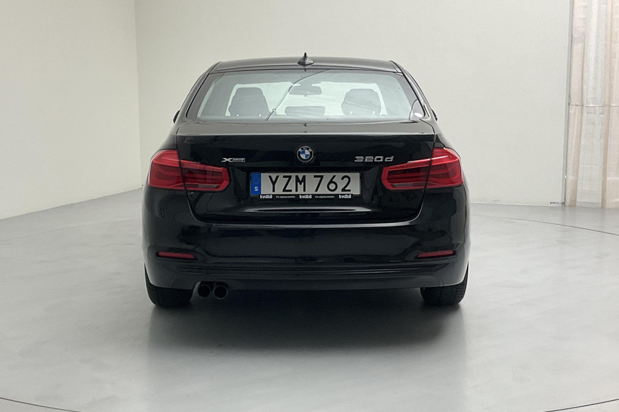 BMW 320d xDrive Sedan, F30 (190hk) - 74 340 km - Automatic - black - 2018