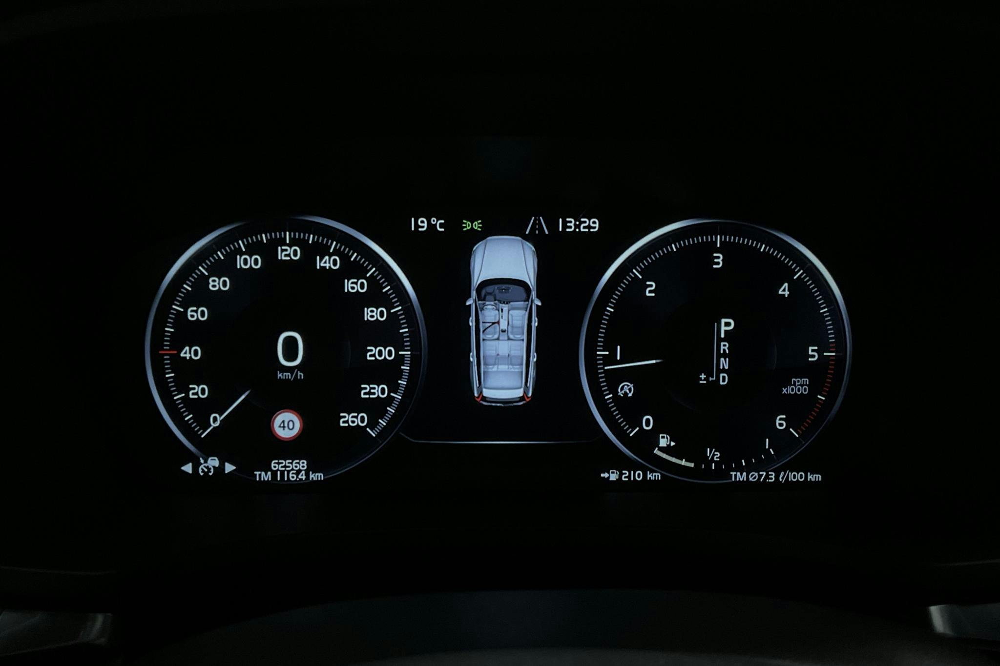 Volvo V60 D4 Cross Country AWD (190hk) - 62 560 km - Automatic - black - 2019