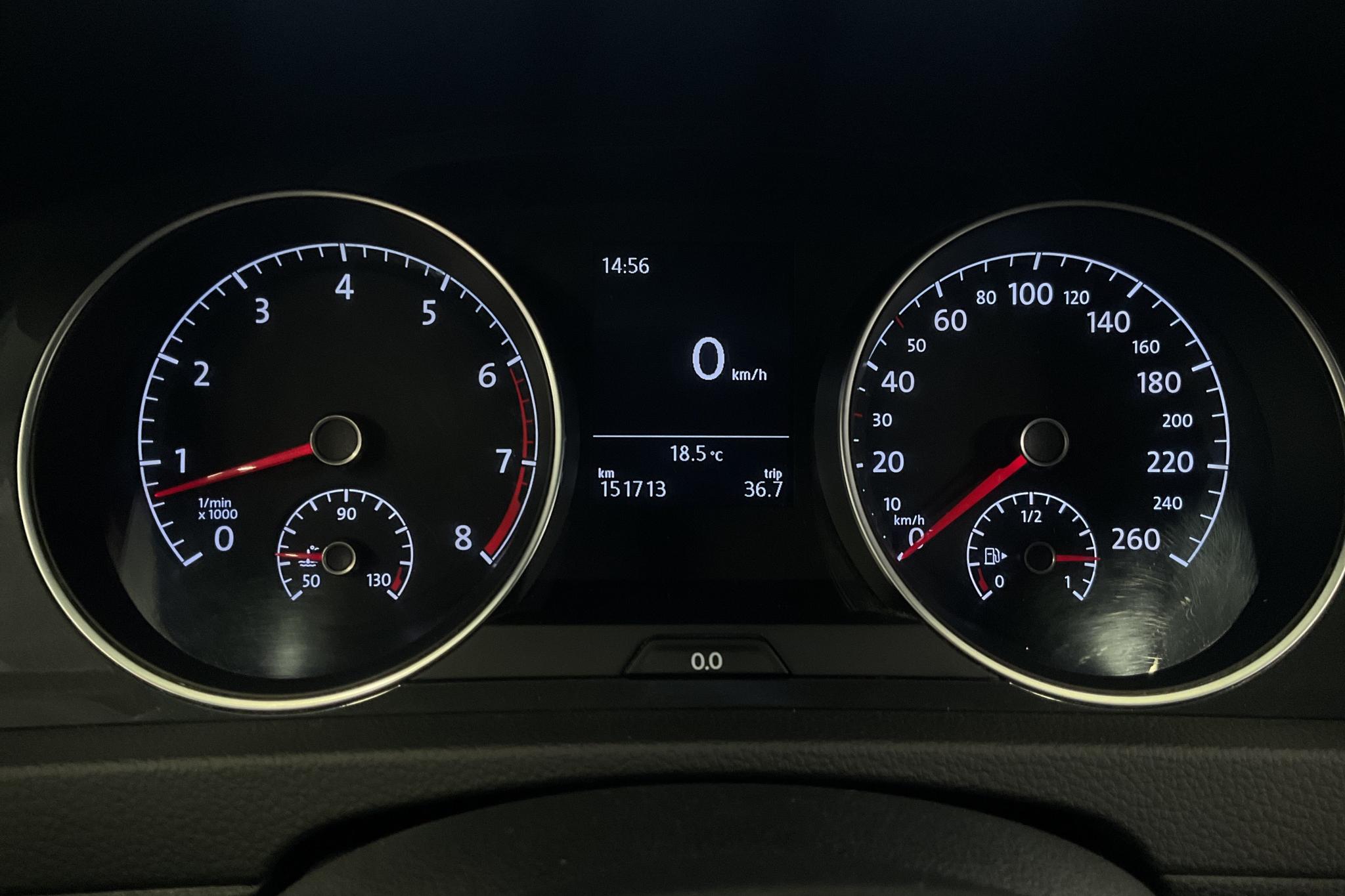 VW Golf VII 1.4 TSI Multifuel 5dr (125hk) - 15 171 mil - Manuell - vit - 2018